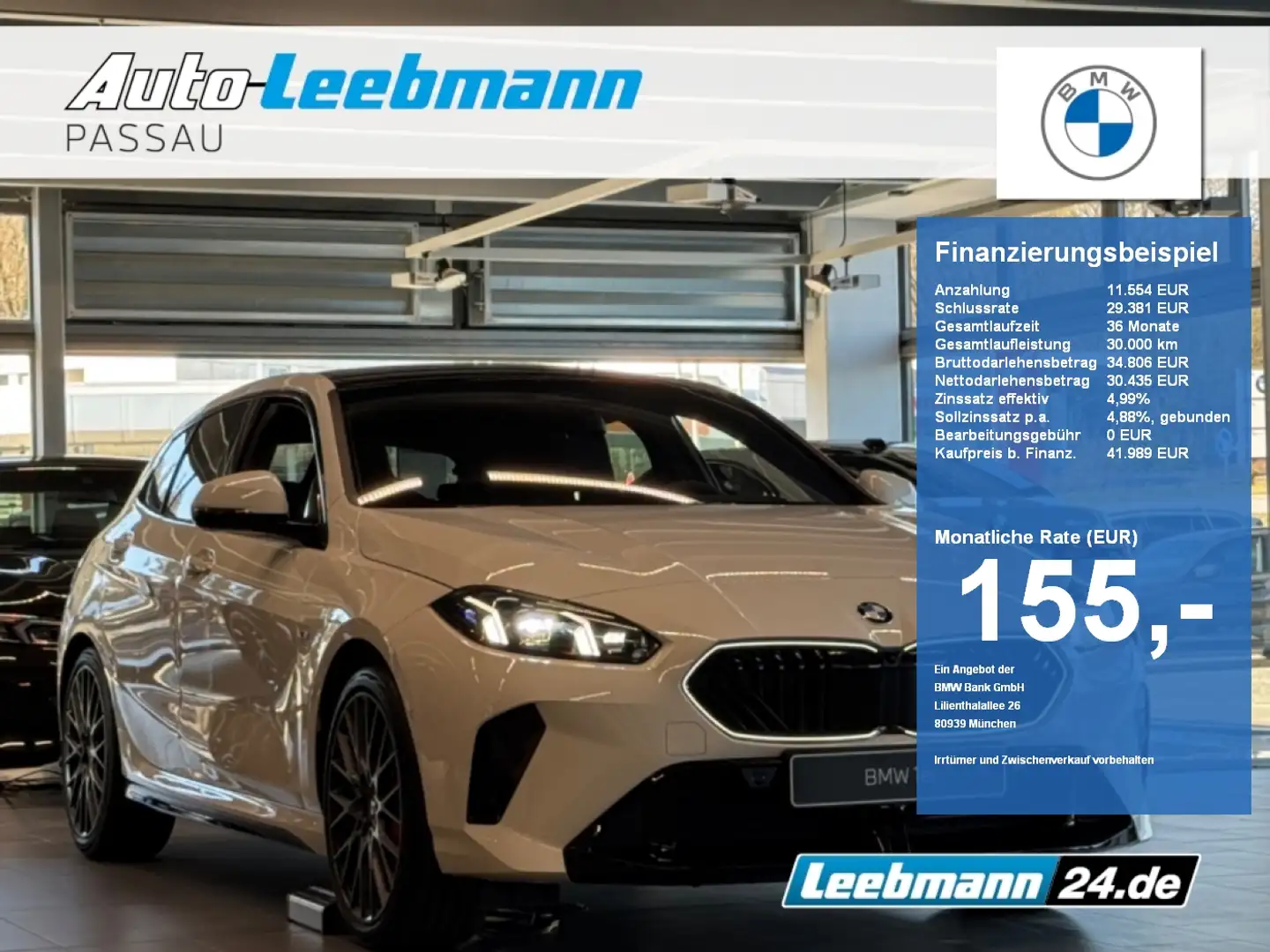BMW 120 d M-Sportpaket-Pro 19-Zoll/AHK/DA-PROF/HK/360 Alb - 1
