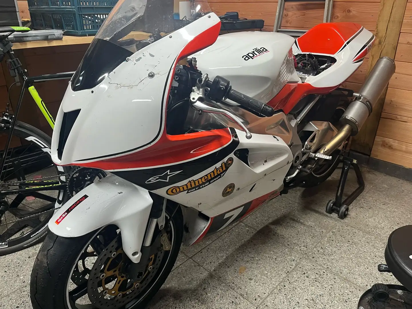 Aprilia RSV 1000 R Blanc - 1