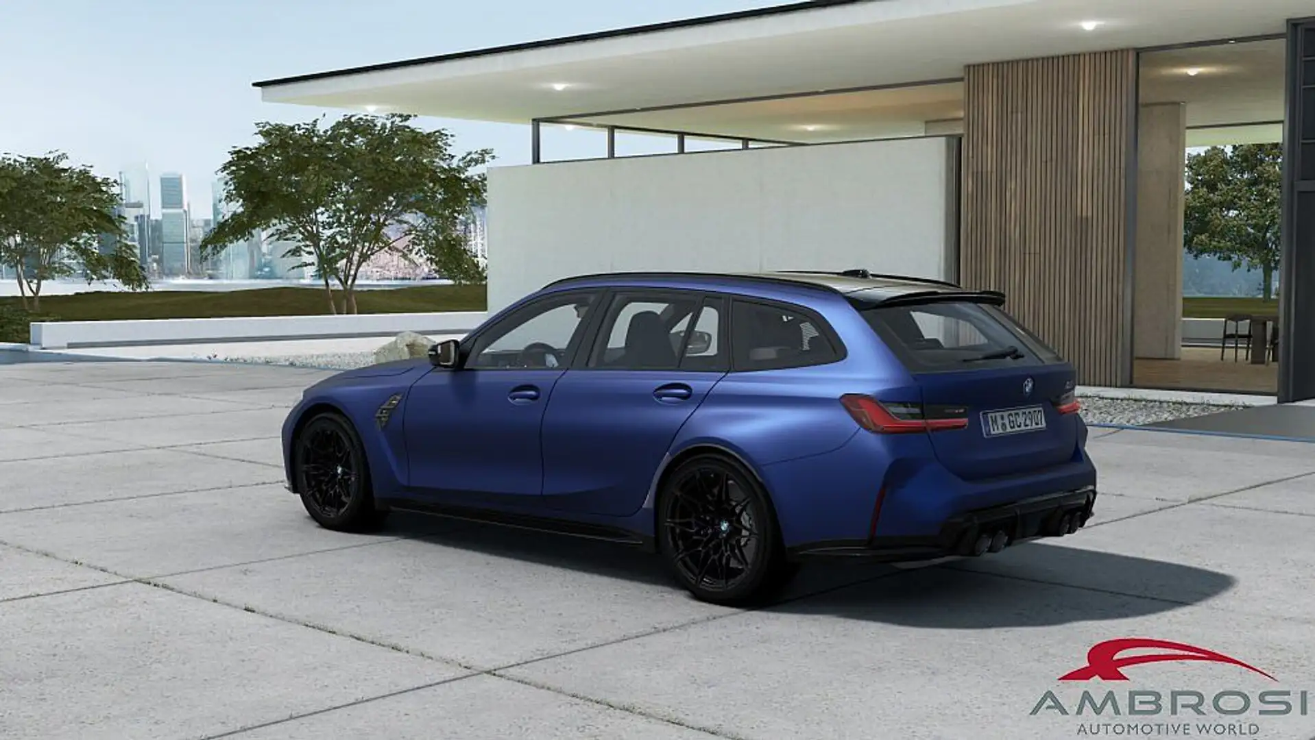 BMW M3 Competition M xDrive Touring Blu/Azzurro - 2