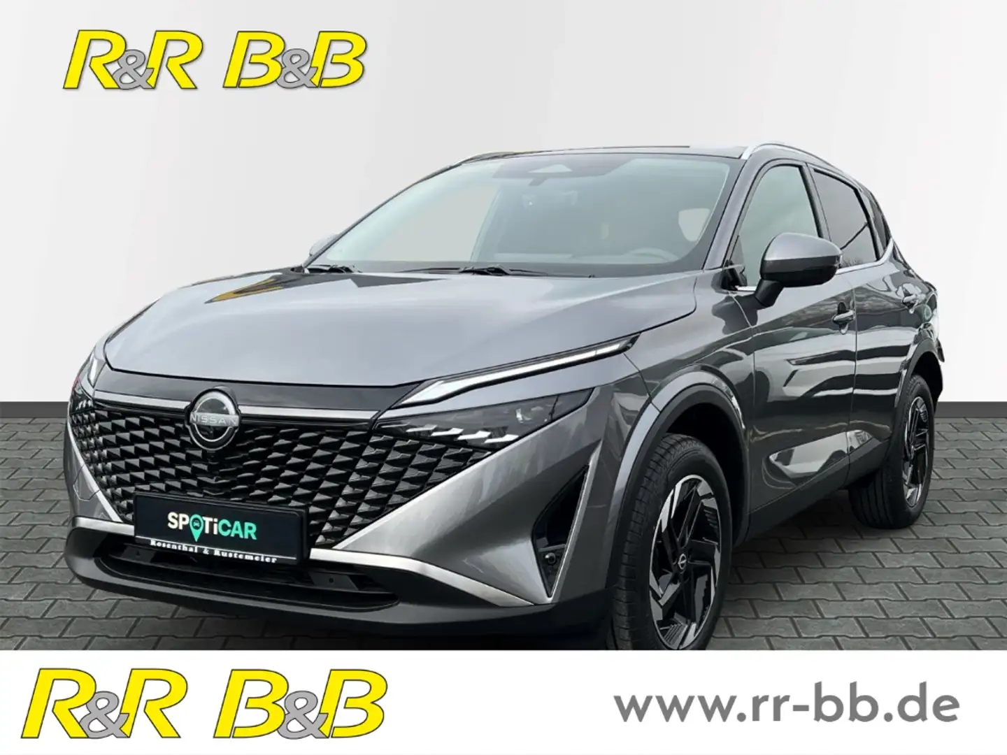Nissan Qashqai N-Connecta 1.3 DIG-T MHEV X-TRONIC NAVI+SHZ+KAMERA Grau - 1