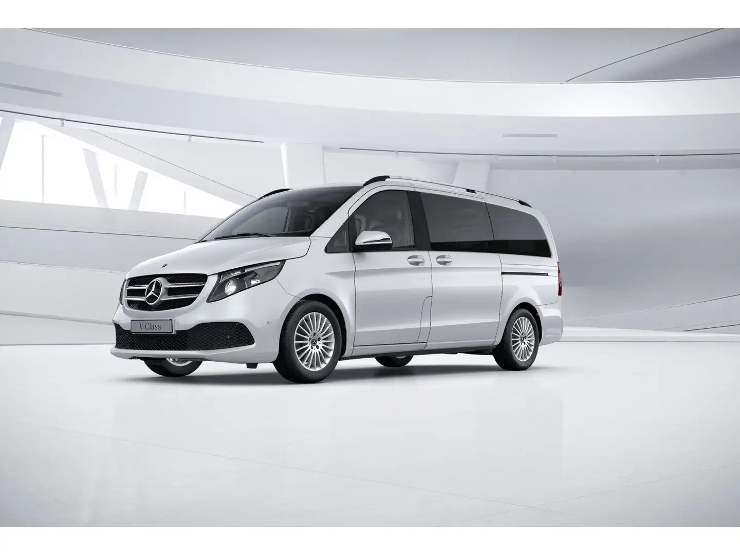 Mercedes-Benz V 220 d EDITION Lang 6 Sitze PTS Navi Cam Keyl Weiß - 2