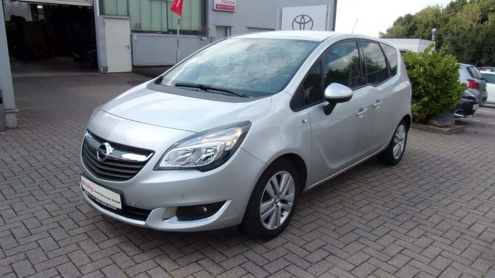 Opel Meriva B PDC V+H Kamera Argent - 1
