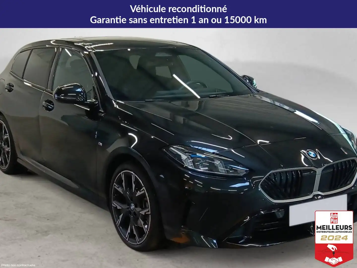 BMW 118 118d 150 ch DKG7 M Sport Blanc - 2