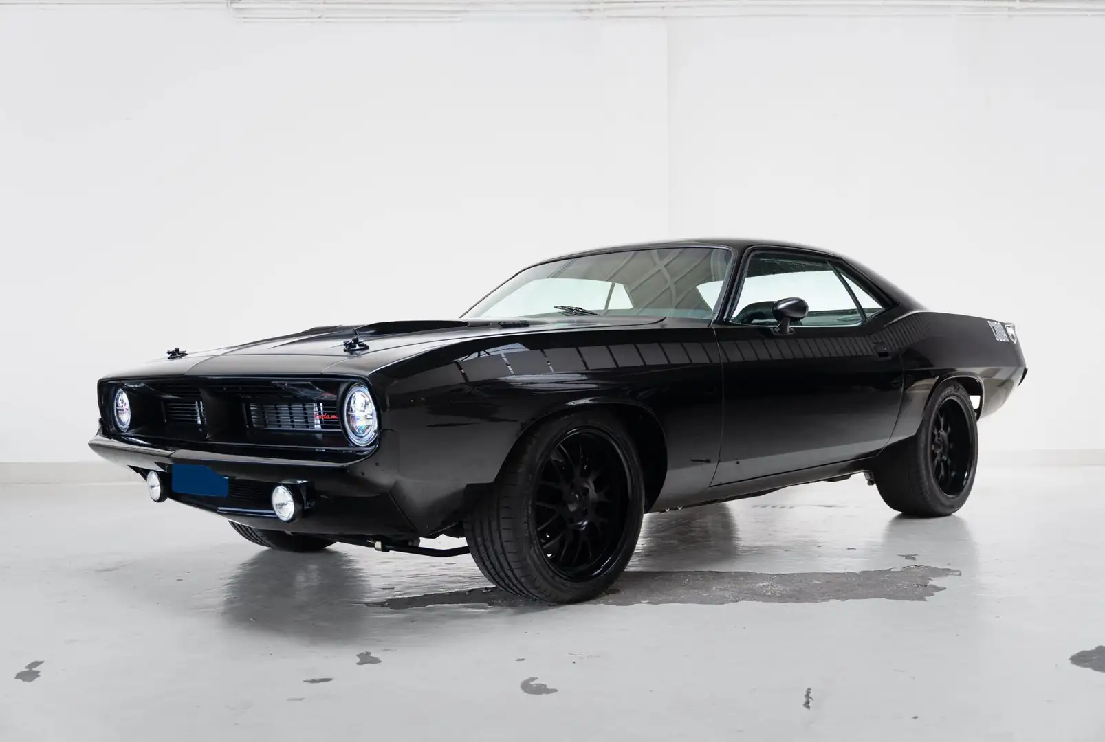 Plymouth Barracuda V10 Restomod - Performance Setup - Nut-and-Bolt Re Schwarz - 1