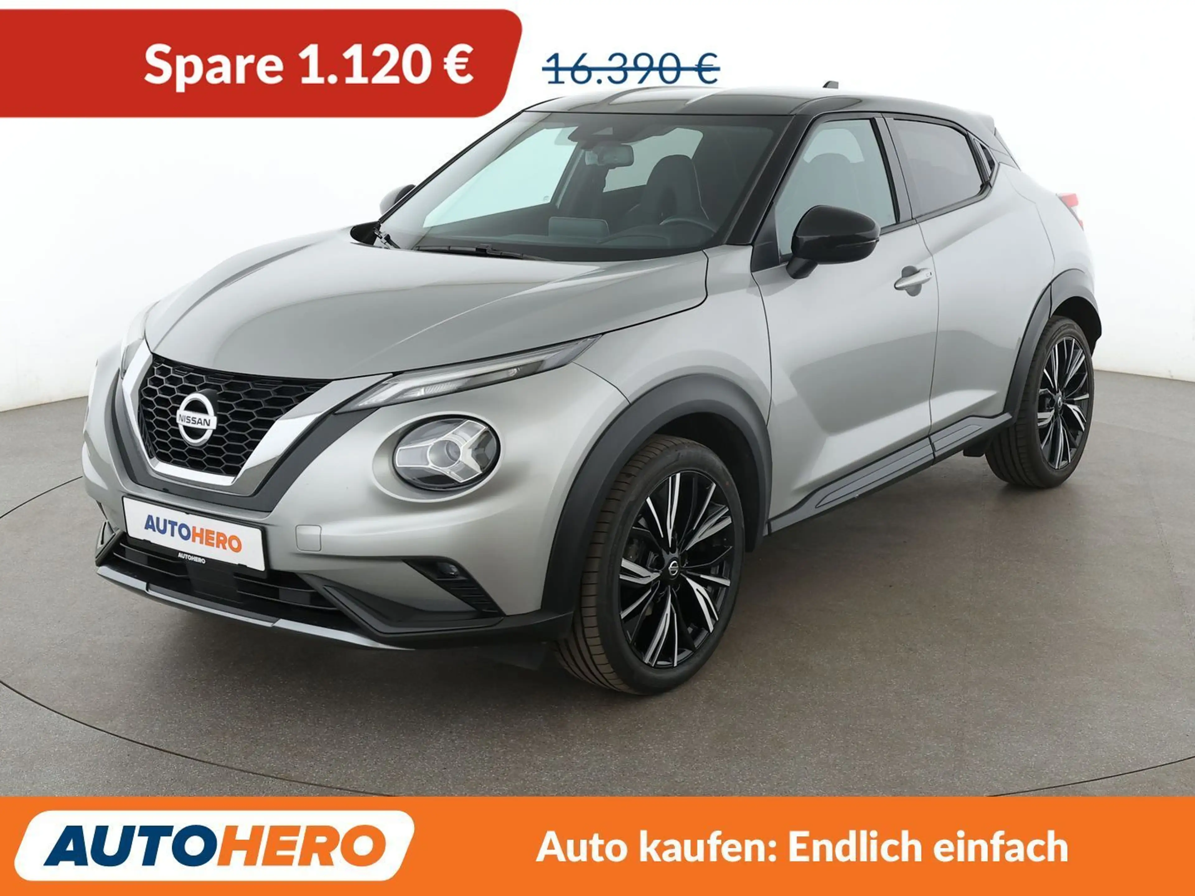 Nissan Juke 1.0 DIG-T N-Design Aut.*NAVI*TEMPO*CAM*SHZ*ALU*