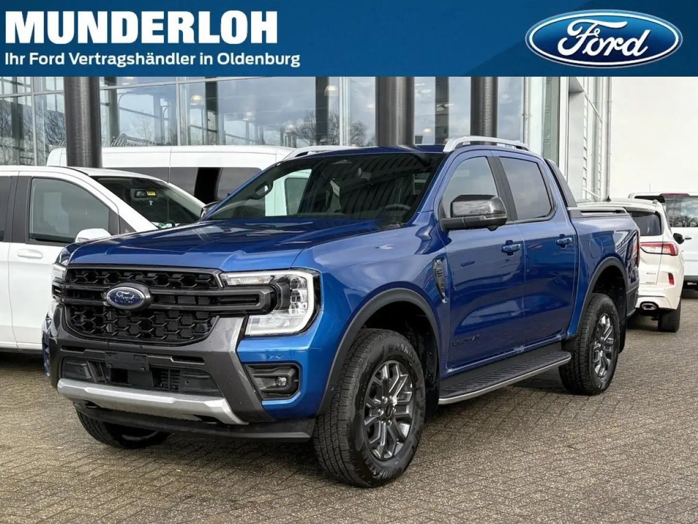Ford Ranger Wildtrak e-4WD Doppelkabine Blau - 1