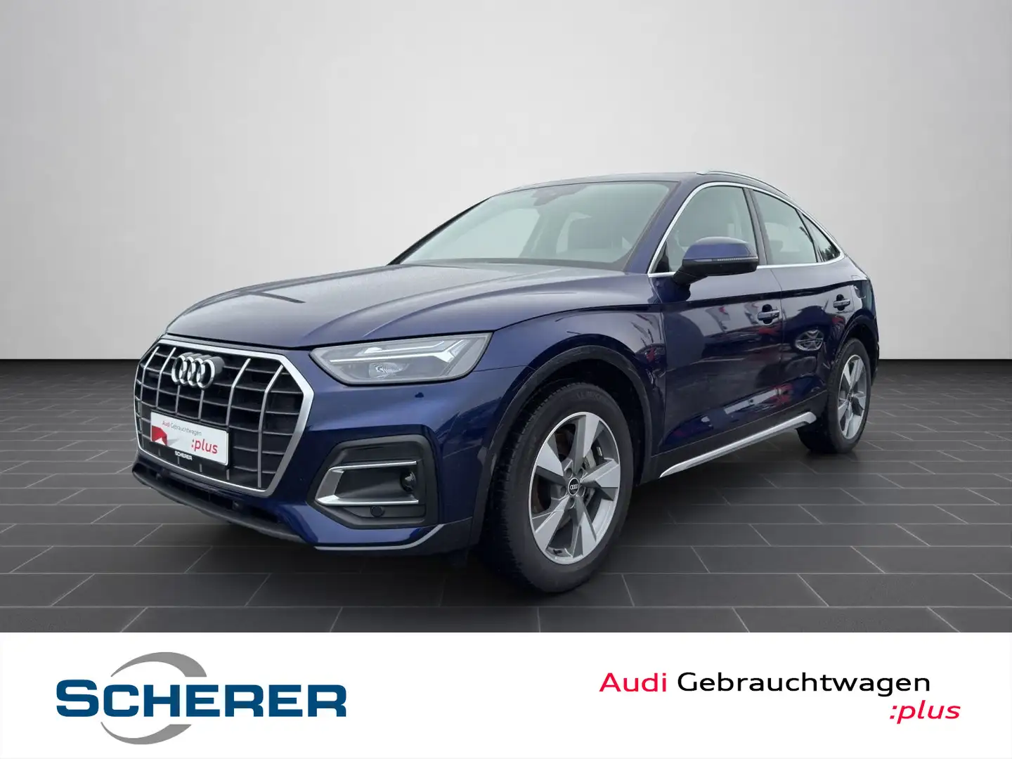Audi Q5 50 TFSIe quattro Luftfahrwerk NAVI Blau - 1
