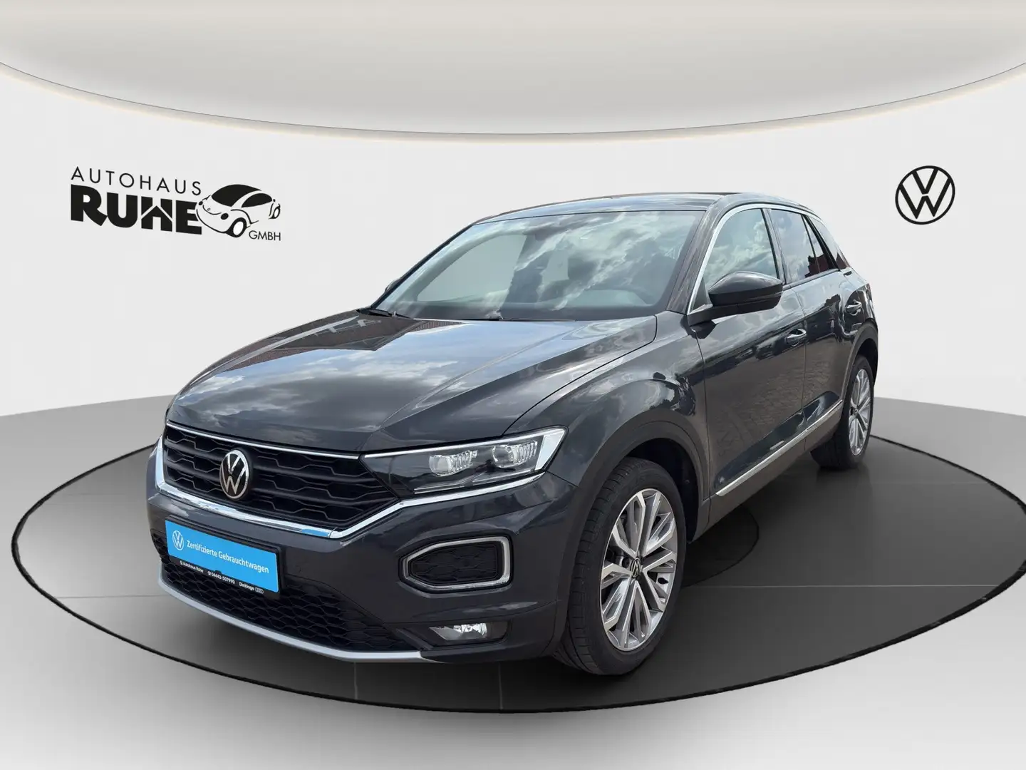 Volkswagen T-Roc Sport 2.0 TDI 110 kW DSG LED ACC SHZ Gris - 2
