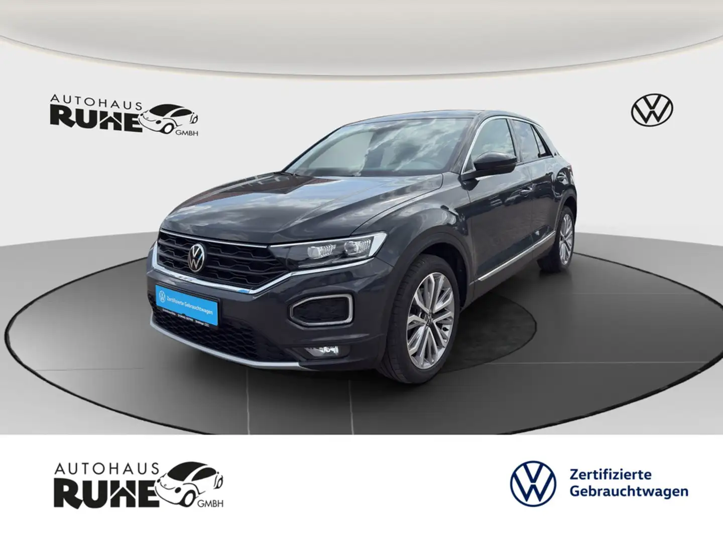 Volkswagen T-Roc Sport 2.0 TDI 110 kW DSG LED ACC SHZ Gris - 1