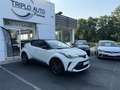 Toyota C-HR Hybride 122h - BV e-CVT Distinctive - GPS + CAMERA Blanc - thumbnail 1