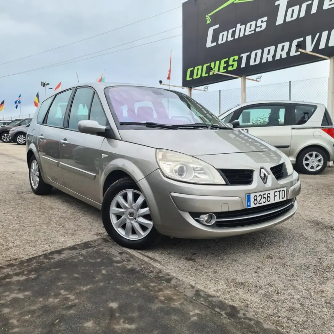 Renault Grand Scenic 2.0 Dynamique 7pl. Aut. Gris - 1