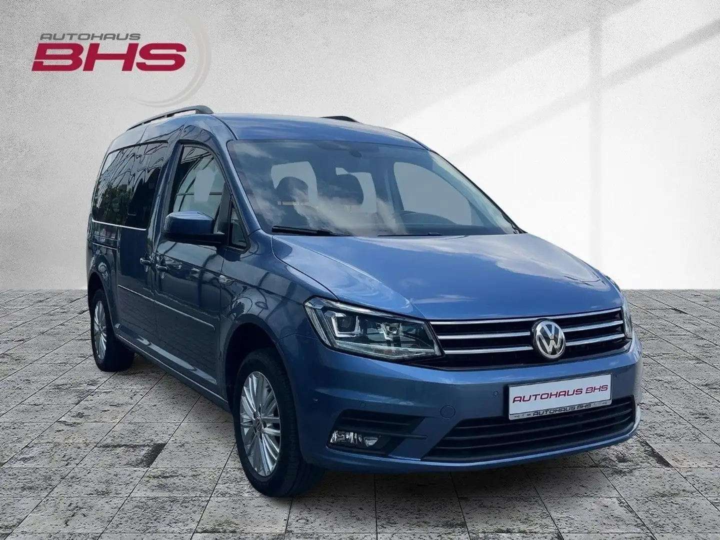 Volkswagen Caddy Maxi 1,4 TSI 131 PS DSG Comfortline Azul - 2