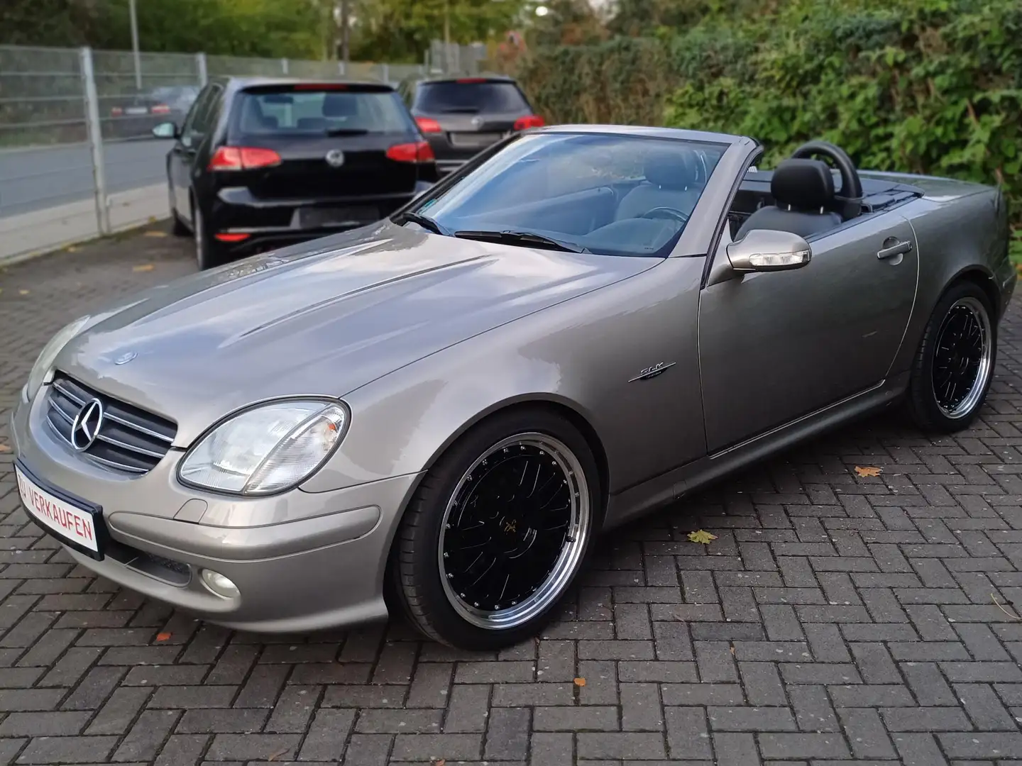 Mercedes-Benz SLK 200 SLK 200 Kompressor (170.)KLIMA SERVO ZV TOP ZUST. Silber - 2