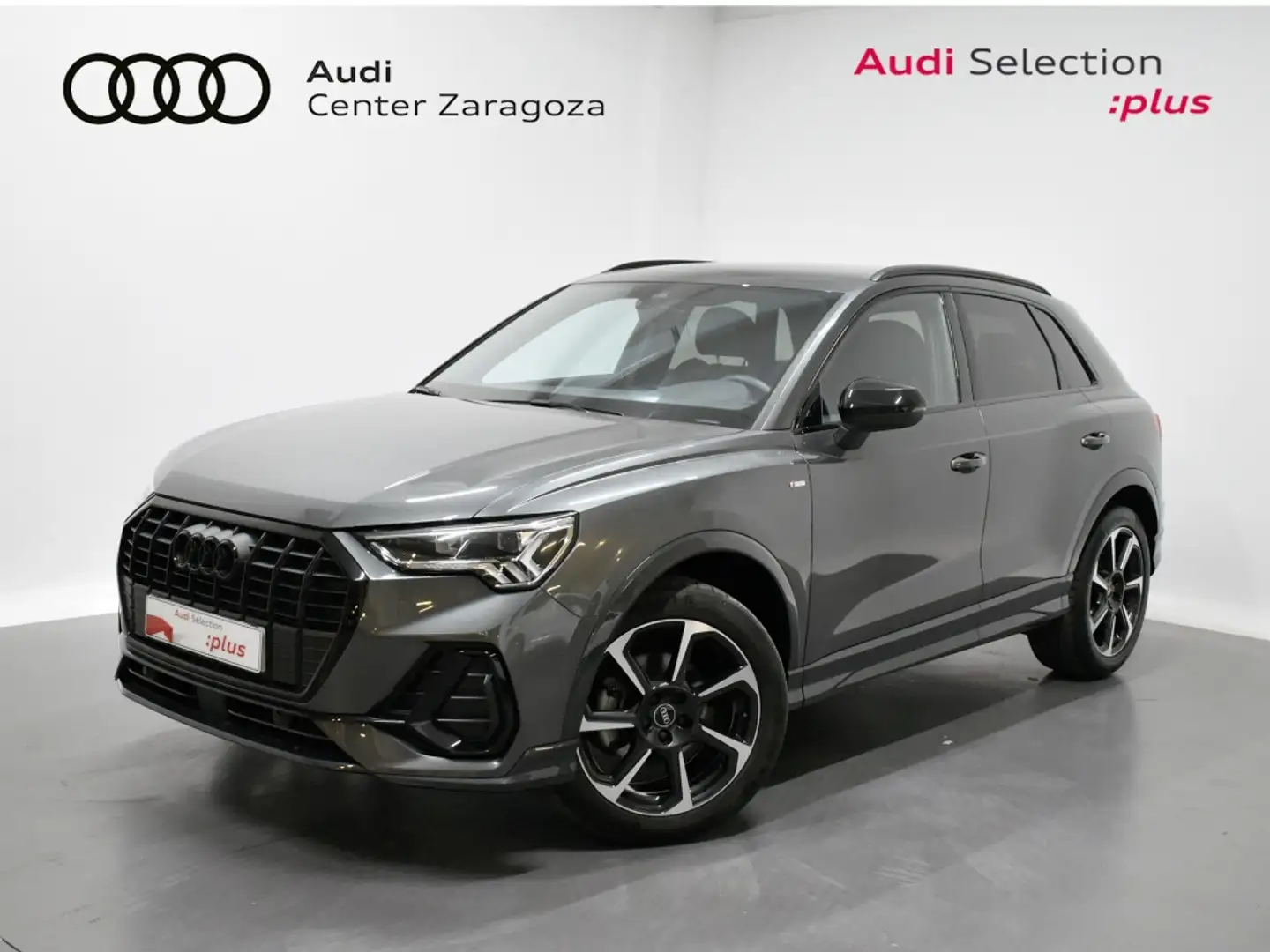 Audi Q3 35 TFSI Black line S tronic Gris - 1