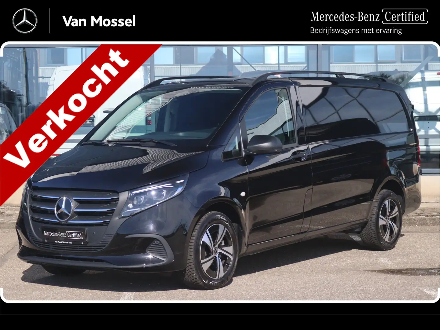 Mercedes-Benz Vito 119 CDI L2 Select | CLIMA/CRUISE/360˚ CAMERA | Cer Zwart - 1