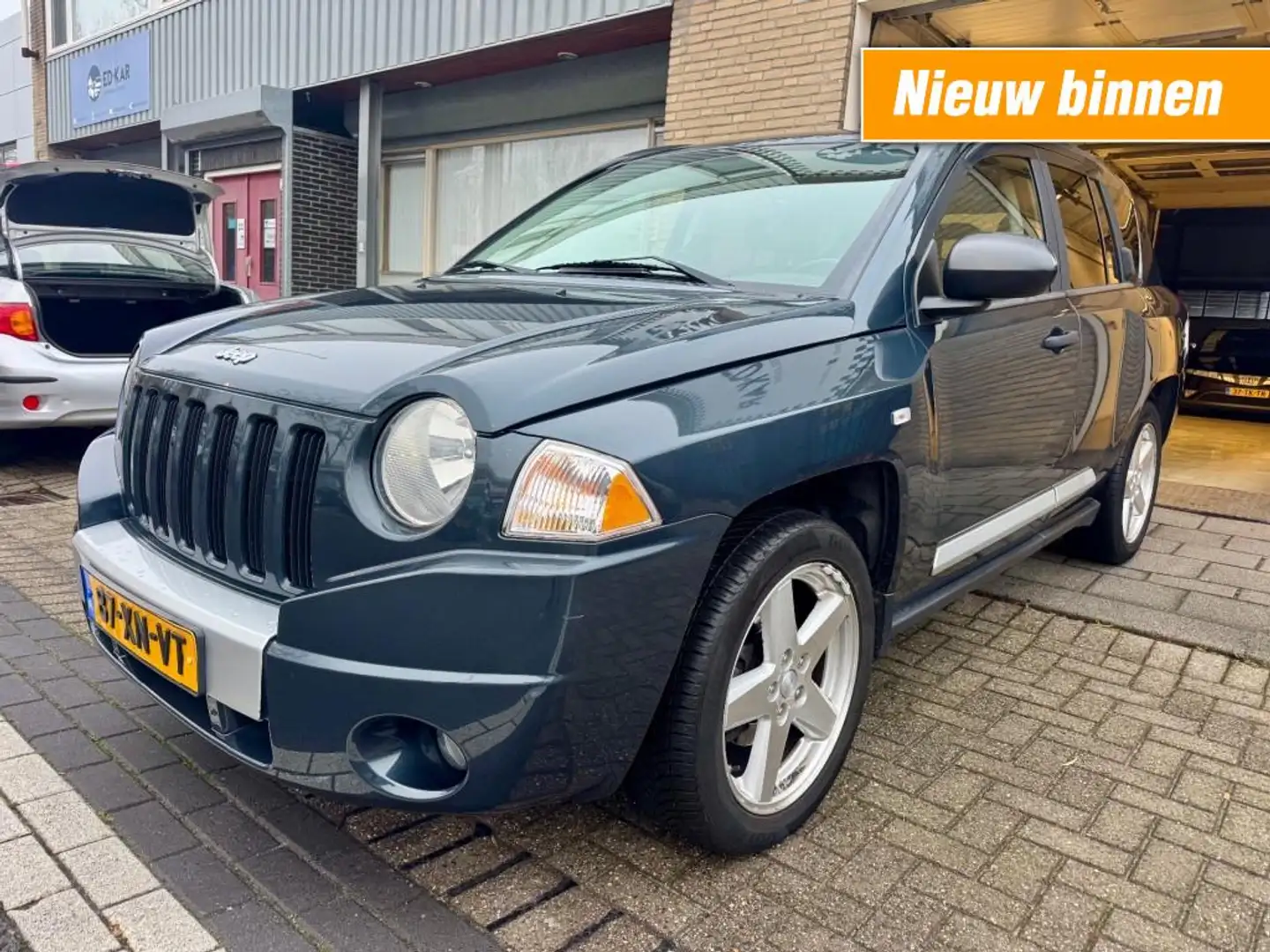 Jeep Compass 2.4 Limited 4WD AUT LEER DAK NETTE AUTO  NAP Blau - 1