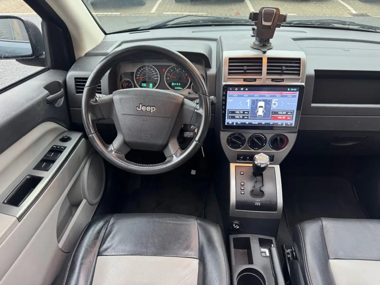 Jeep Compass 2.4 Limited 4WD AUT LEER DAK NETTE AUTO  NAP Blau - 2