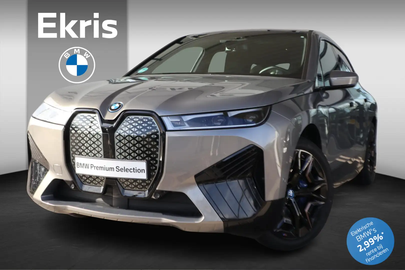 BMW iX xDrive40 Sportpakket | Driving Assistant Professio Gris - 1
