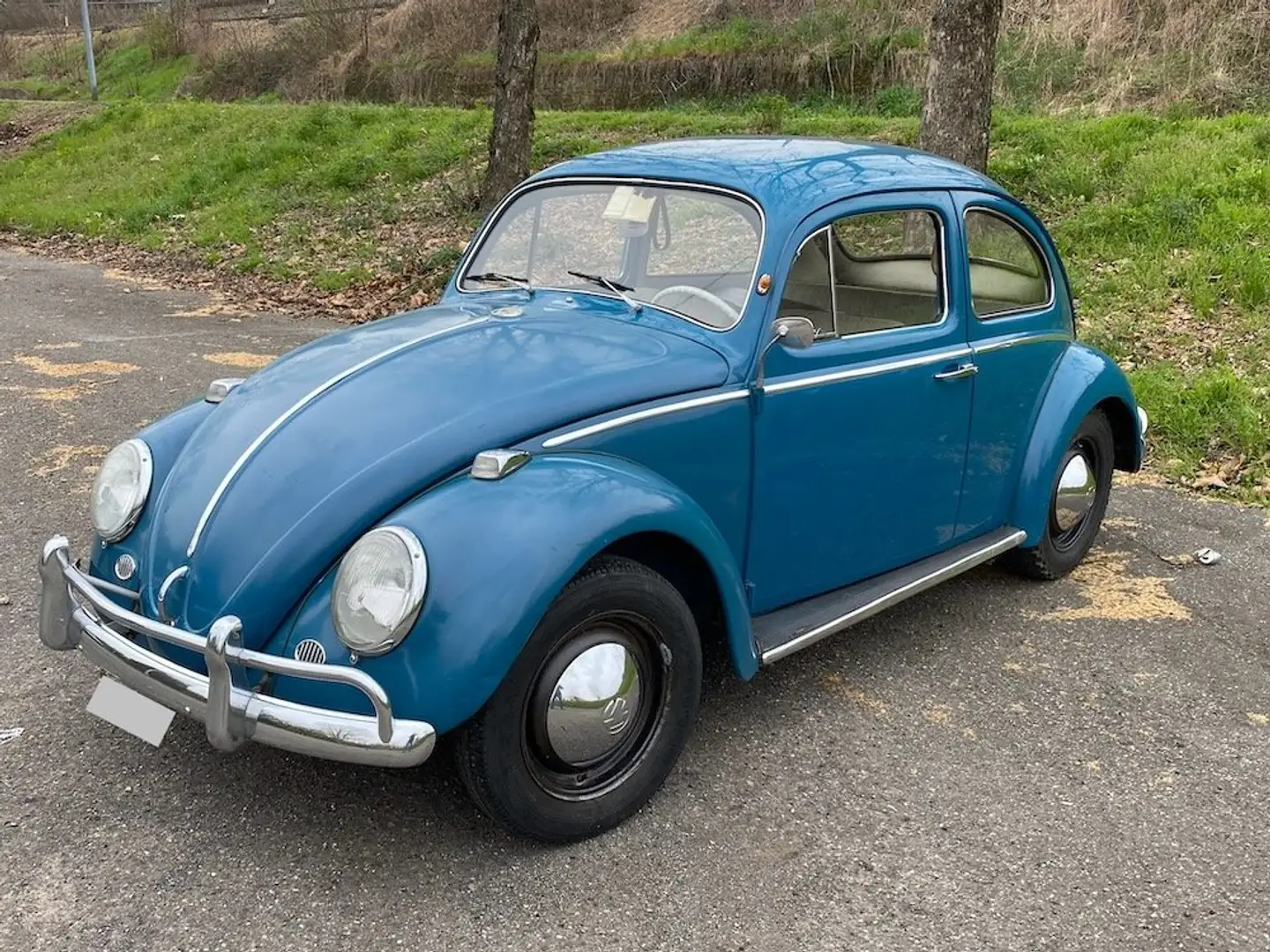 Volkswagen Maggiolino 1192cc 6 volt - conservato Modrá - 1