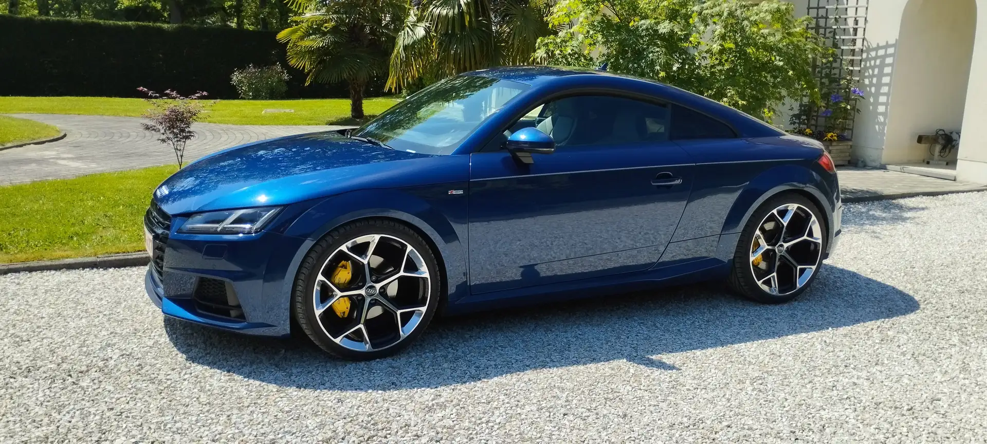 Audi TT 2.0 230CV Quattro S tronic Sline Blauw - 1