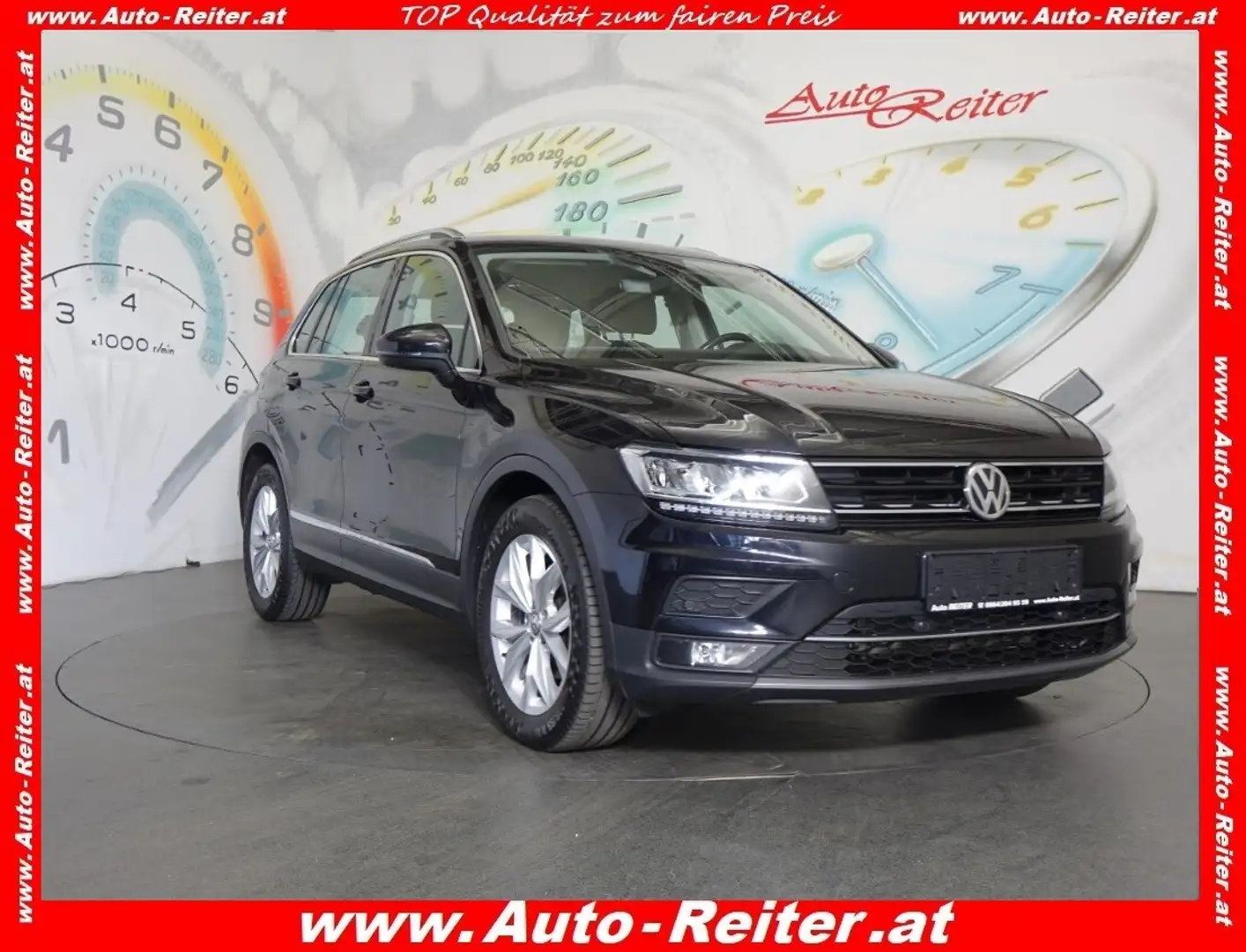 Volkswagen Tiguan 2,0 TDI SCR Highline DSG *ACC, LED, NAVI, AHK* Schwarz - 1