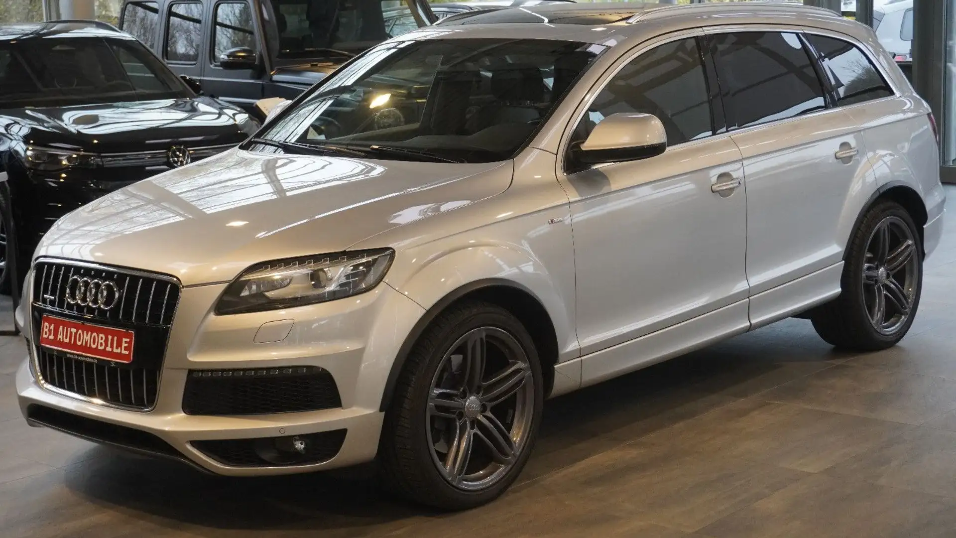 Audi Q7 3.0 TDI clean diesel quattro Euro 6 Silber - 1