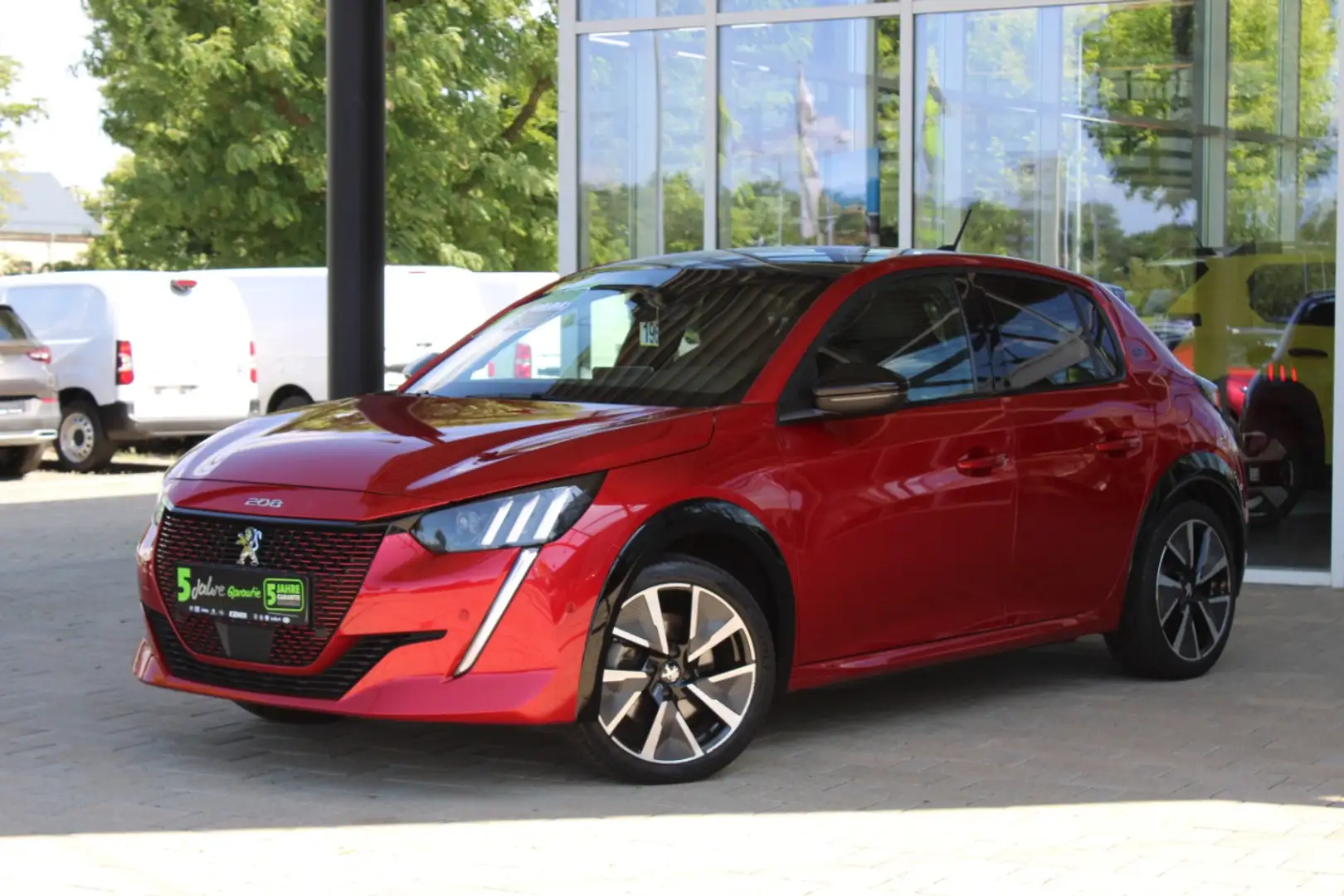 Peugeot e-208 208-e GT inkl. Batteriezertifikat, Navi Rojo - 2