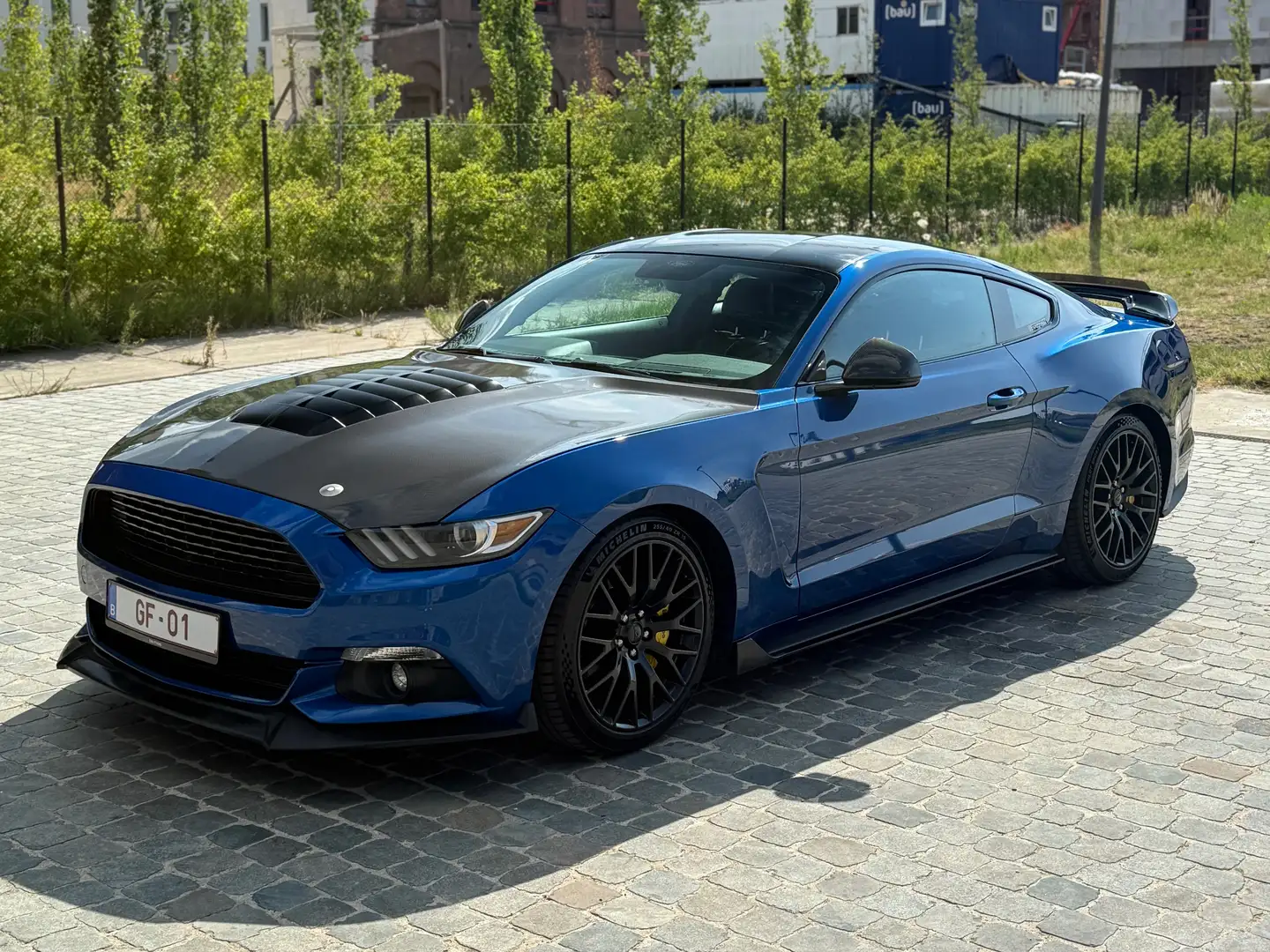 Ford Mustang Mustang 2.3 Eco Boost Bleu - 1