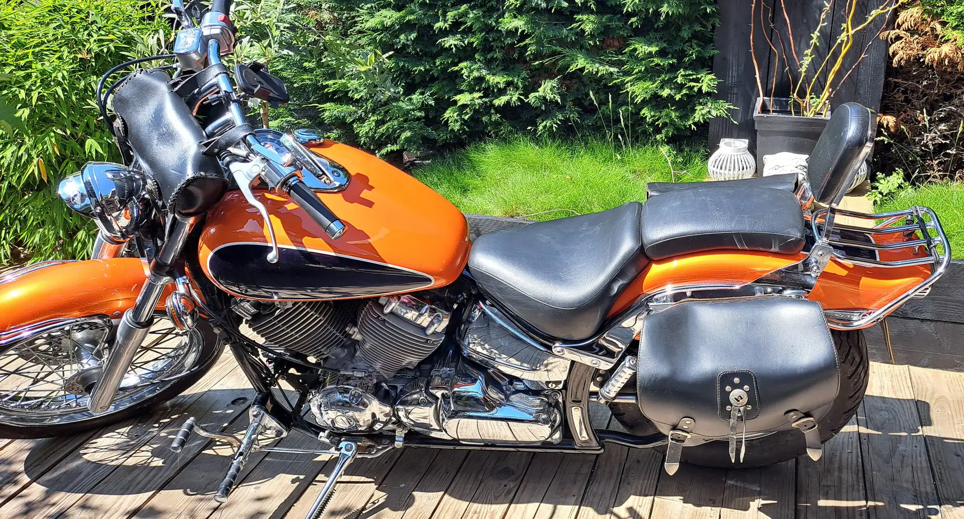 Yamaha XVS 650 Portocaliu - 2