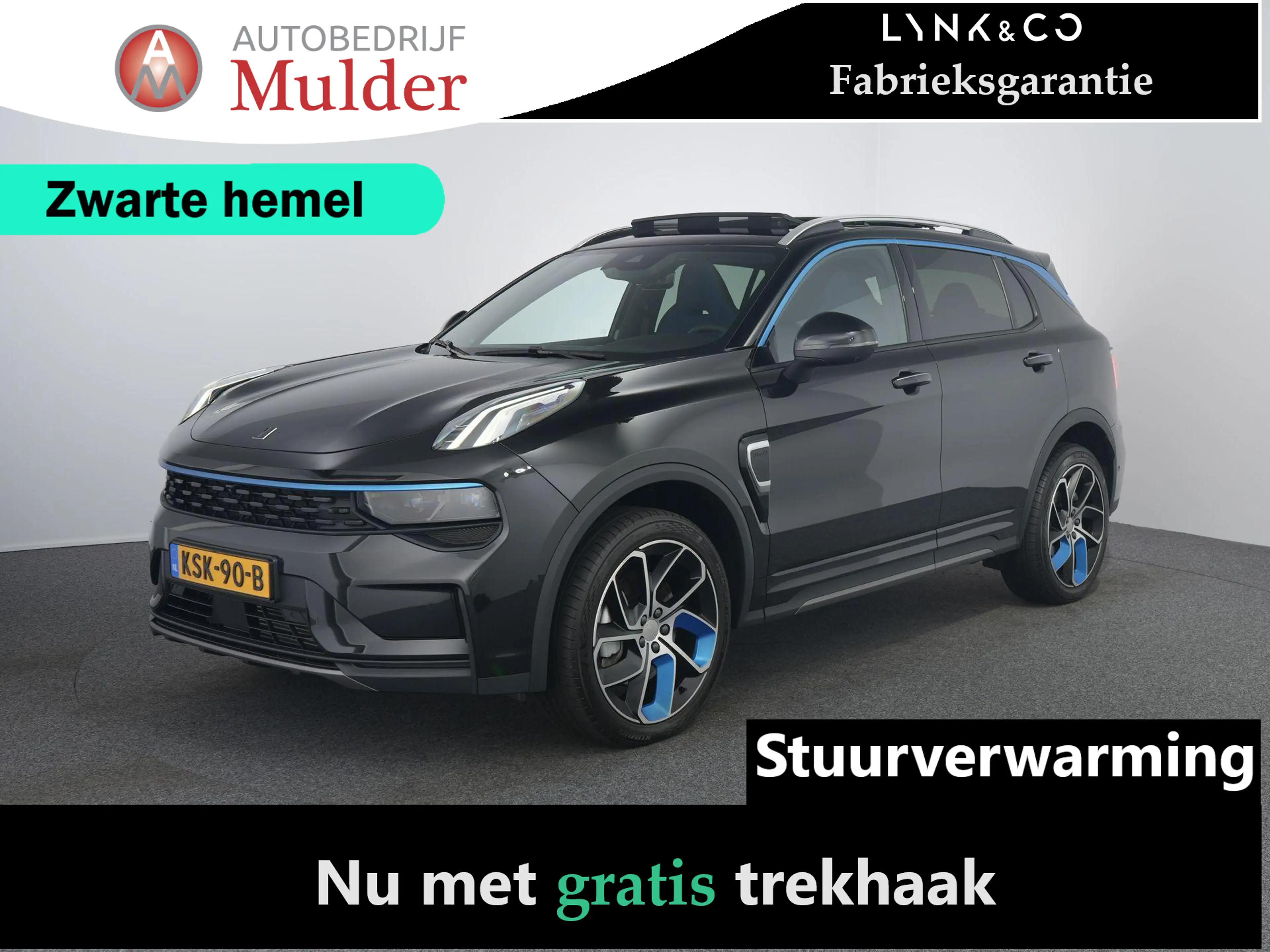 Lynk & Co 01 1.5 | Stuurverwarming | Zwarte hemel | ACC | Pano