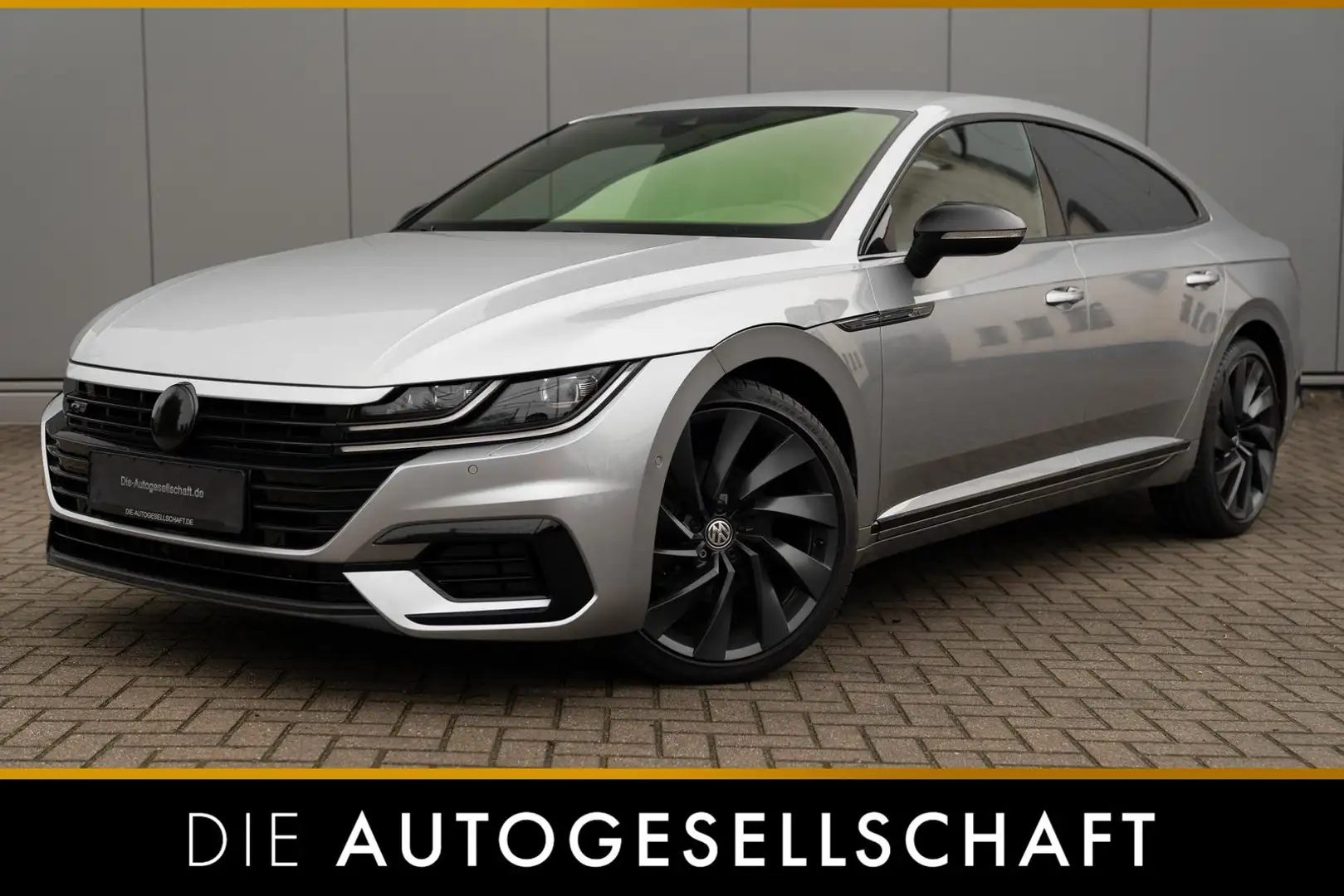 Volkswagen Arteon 2.0 TDI R-Line DSG*MATRIX*HUD*ACC*DCC*2.HD* Zilver - 1