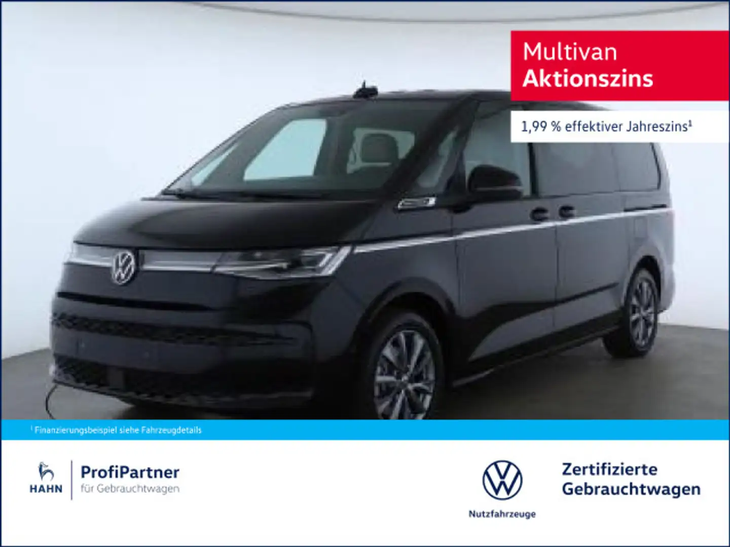 Volkswagen T7 Multivan Style LÜ 1,5TSI 130kW eHybrid 4MOTION Schwarz - 1