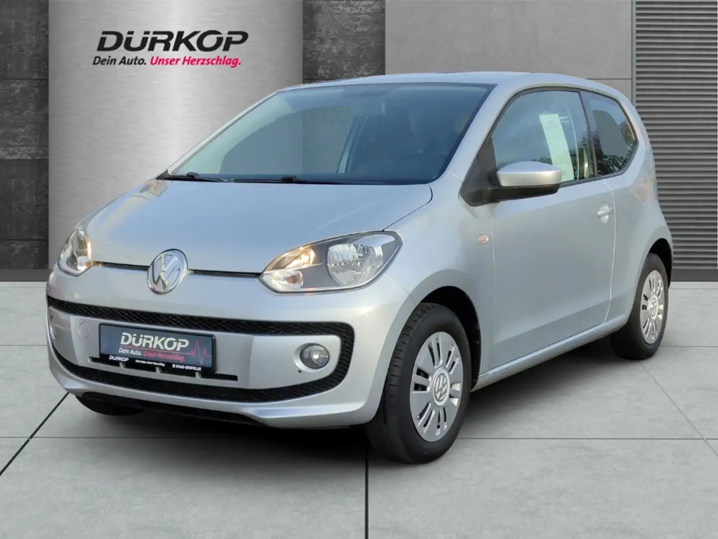 Volkswagen up! move 1.0 Sitzhzg, Isofix Klimaautom Winterpaket GA Silber - 1