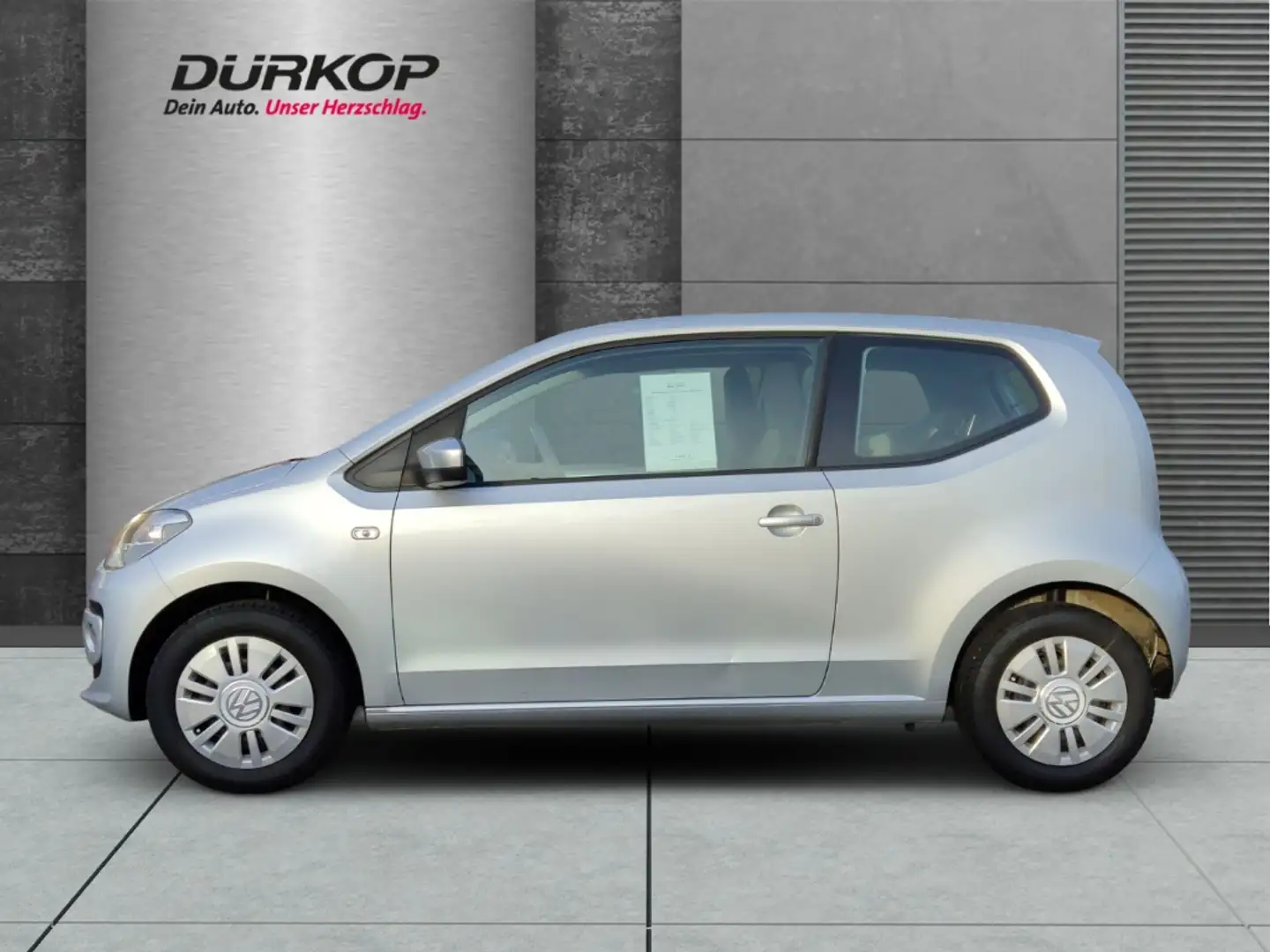 Volkswagen up! move 1.0 Sitzhzg, Isofix Klimaautom Winterpaket GA Silber - 2