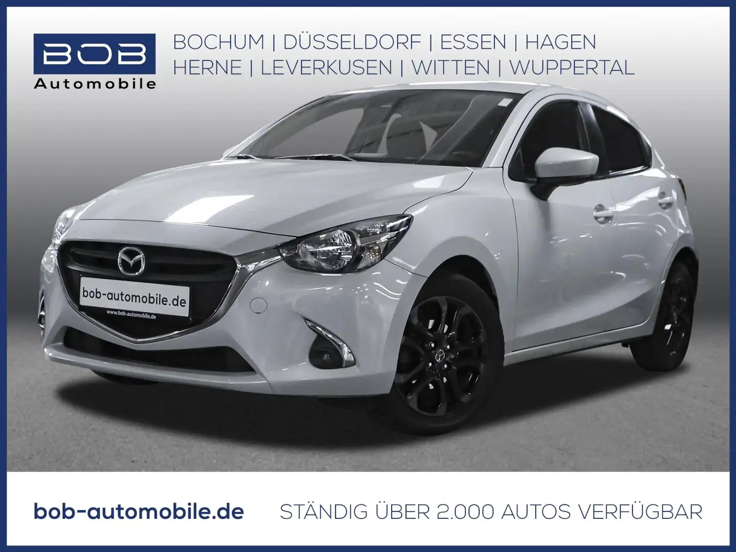 Mazda 2 1.5 SKYACTIV-G 75 Kizoku NAVIGATION SHZ ALLW. Weiß - 1