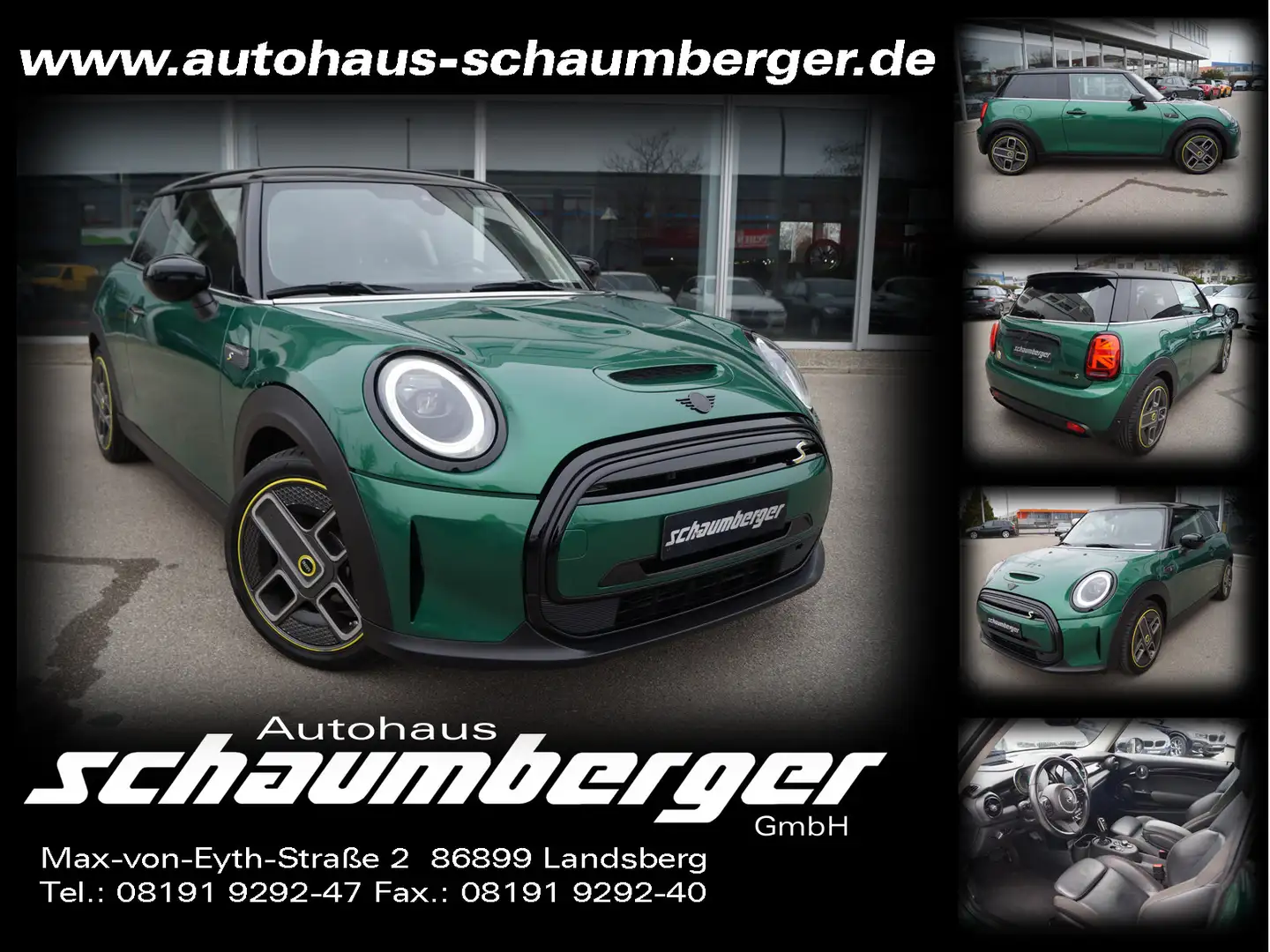 MINI Cooper SE Aut *Navi * Leder * HUD * Kamera * LED Grün - 1
