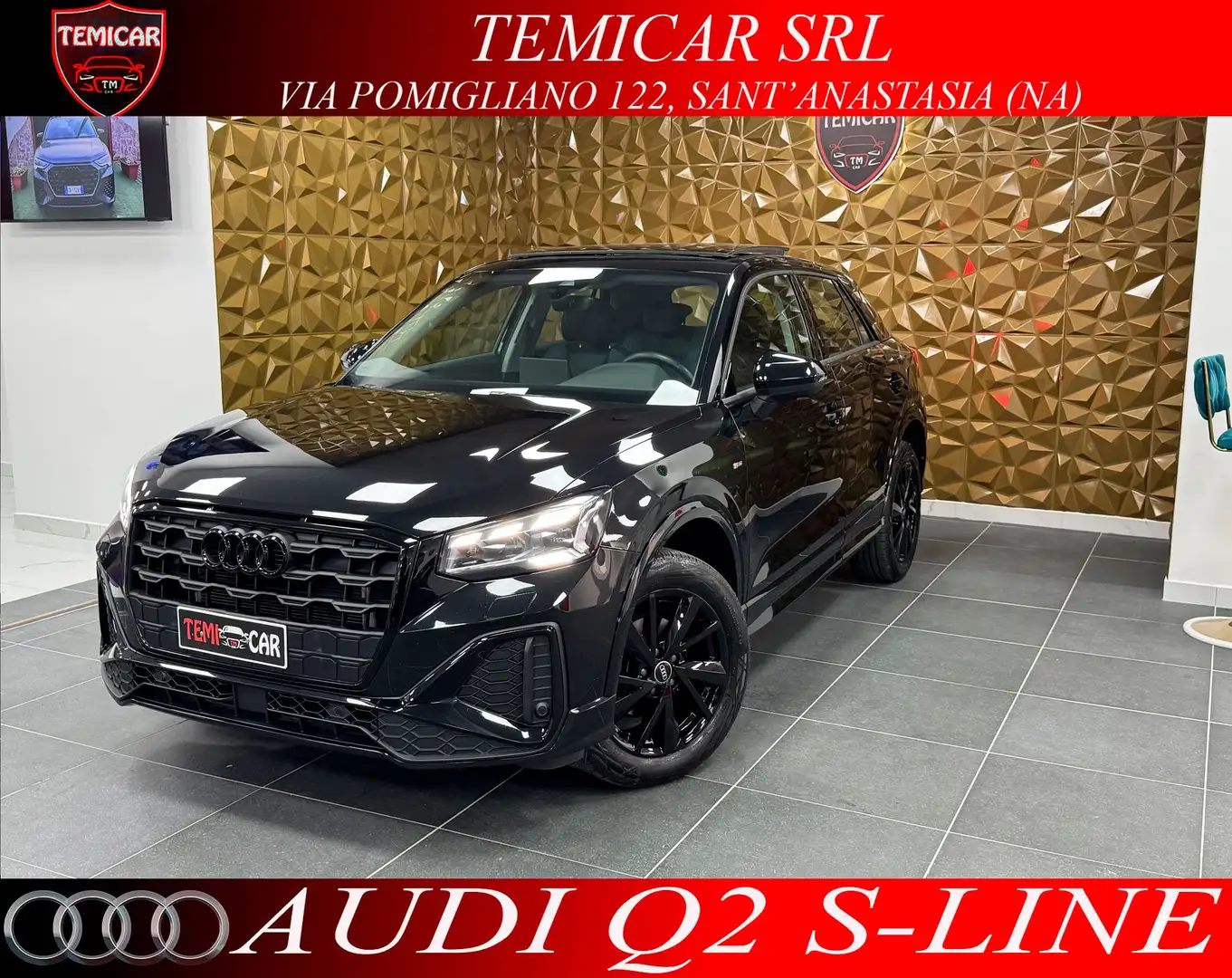 Audi Q2 30 2.0 tdi S line edition Nero - 1