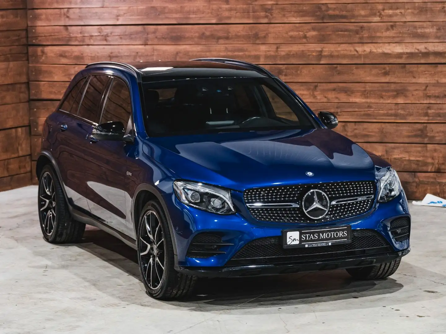 Mercedes-Benz GLC 43 AMG 4MATIC*NIGHT*PANO*BURMESTER*8-FACH Modrá - 2