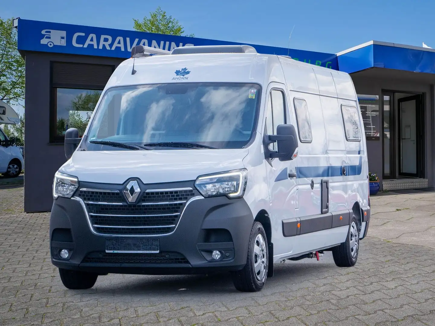 Ahorn Van VAN 620 Einzelbetten Fahrradträger Weiß - 1