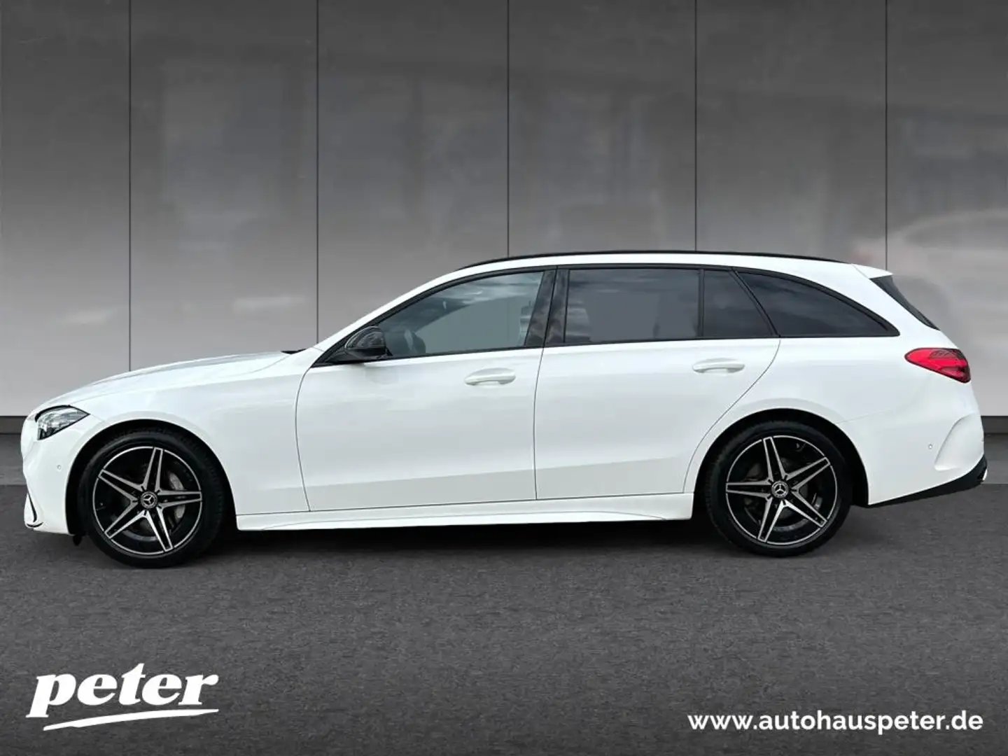 Mercedes-Benz C 200 d T AMG/Night/LED/Kamera/Navigation/DAB/ Weiß - 2