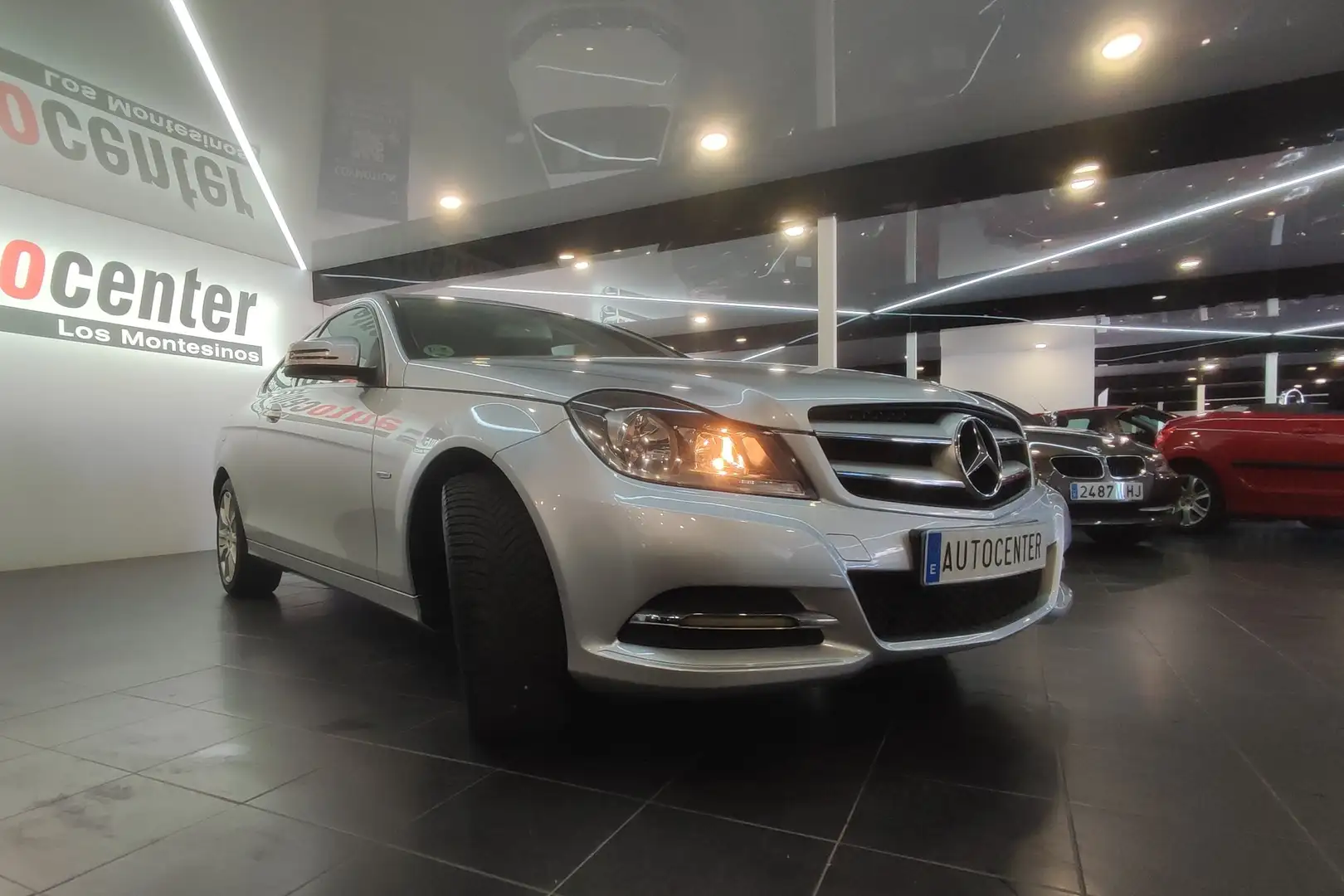 Mercedes-Benz C 220 Coupé 220CDI BE 7G Plus Gris - 2