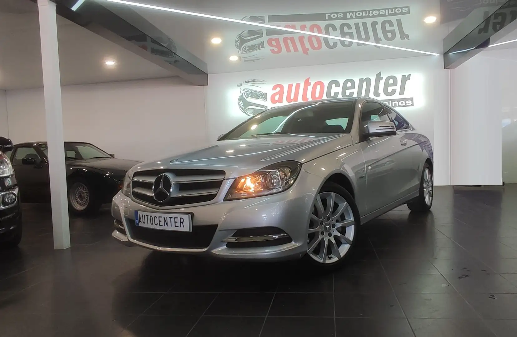 Mercedes-Benz C 220 Coupé 220CDI BE 7G Plus Gris - 1