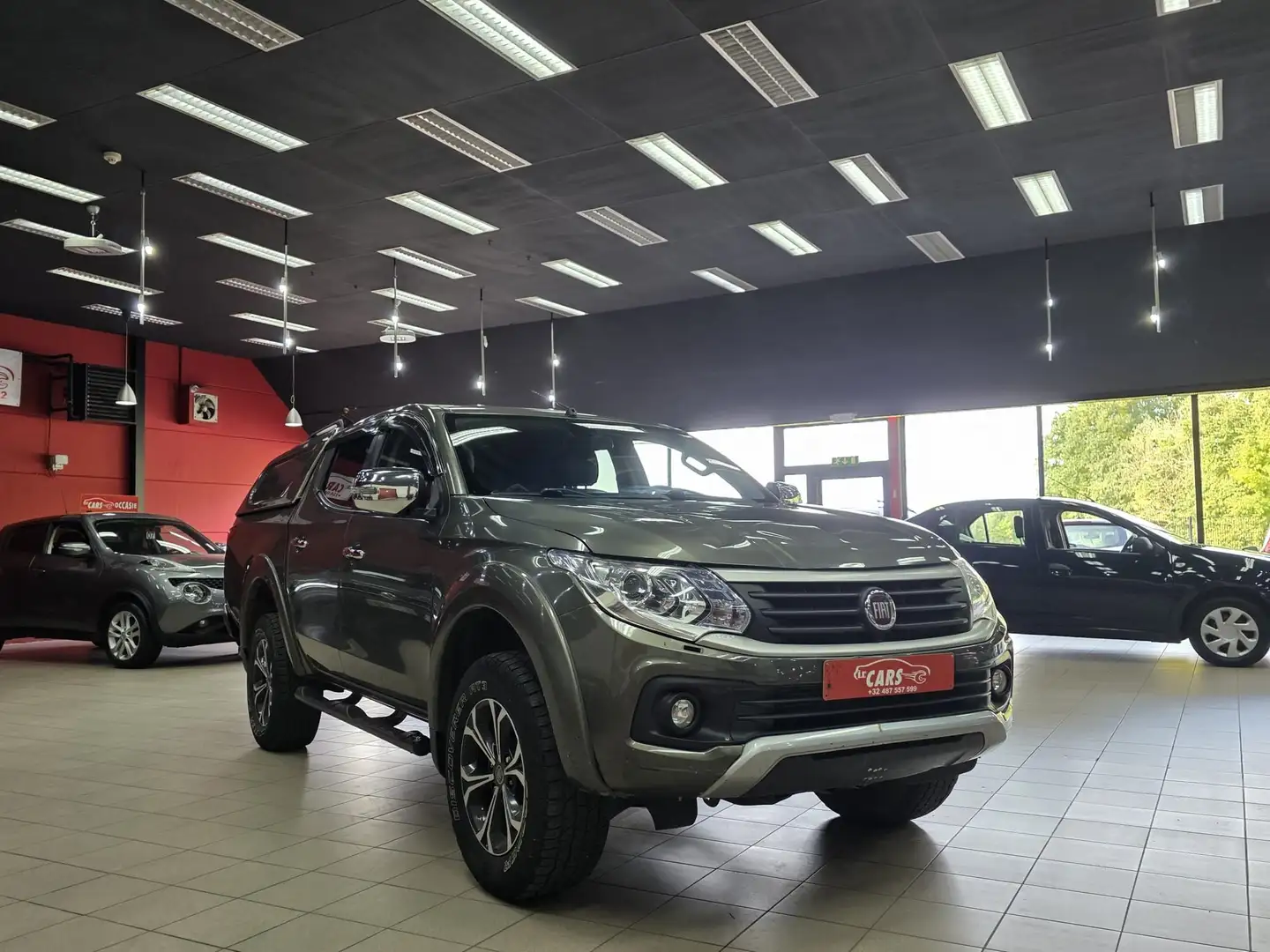 Fiat Fullback Fullback 4WD DC Autm. Plus LX**NAVIGATIE**AUTOMAAT Grijs - 1
