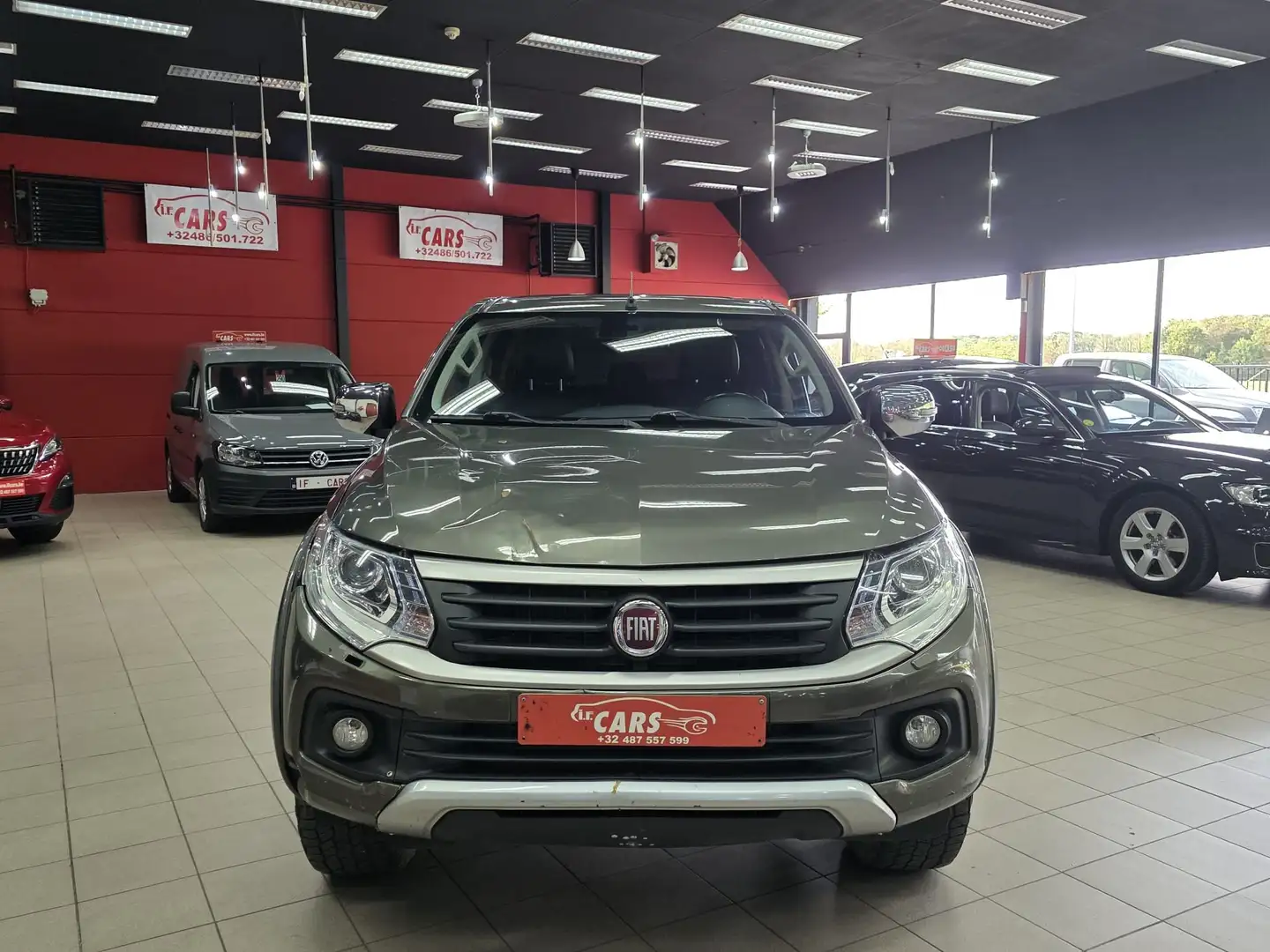 Fiat Fullback Fullback 4WD DC Autm. Plus LX**NAVIGATIE**AUTOMAAT Grijs - 2