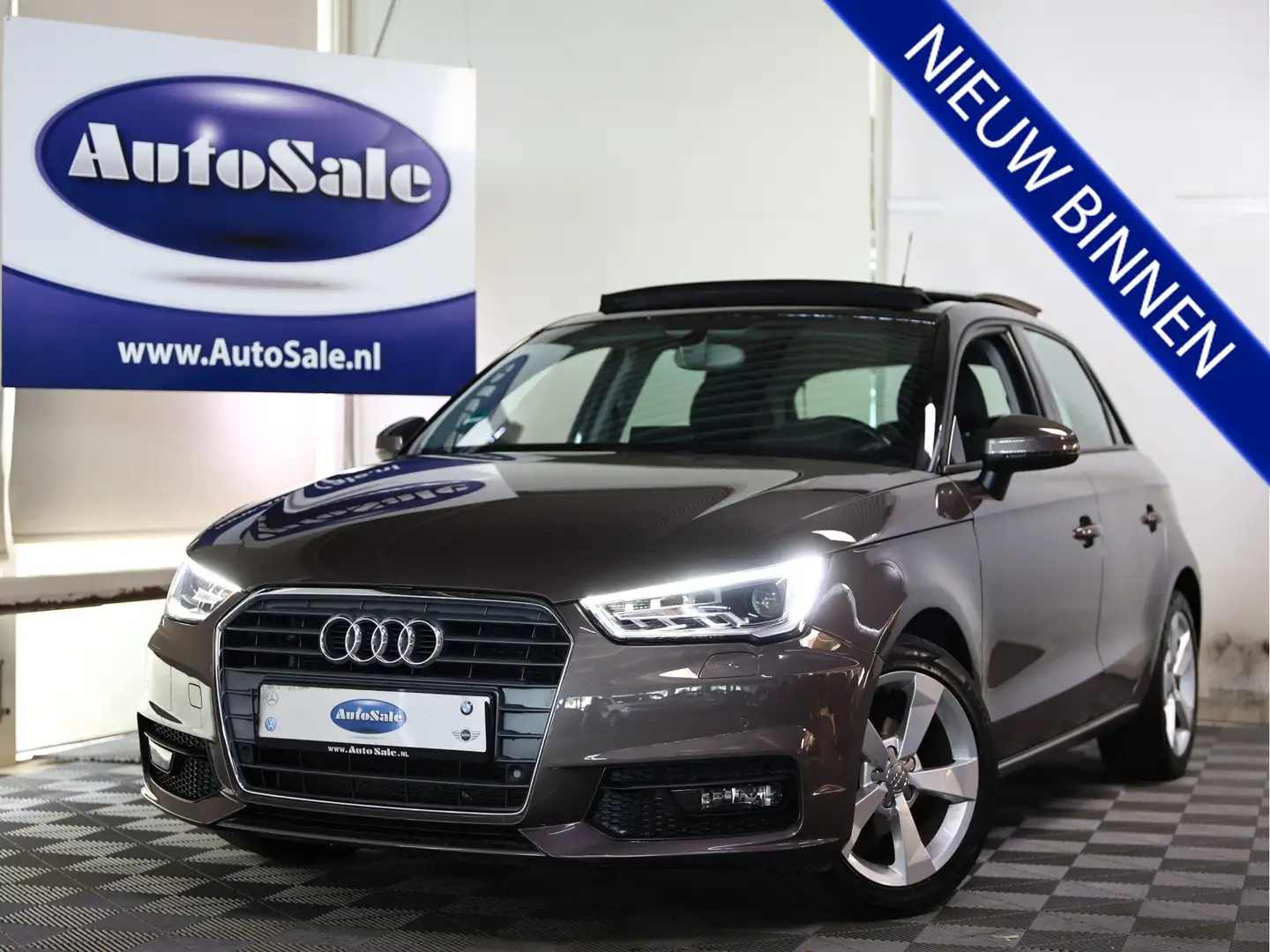 Audi A1 1.0 TFSI Ultra Sport PANO NAVI LED BLUET PDC CRUIS Bruin - 1