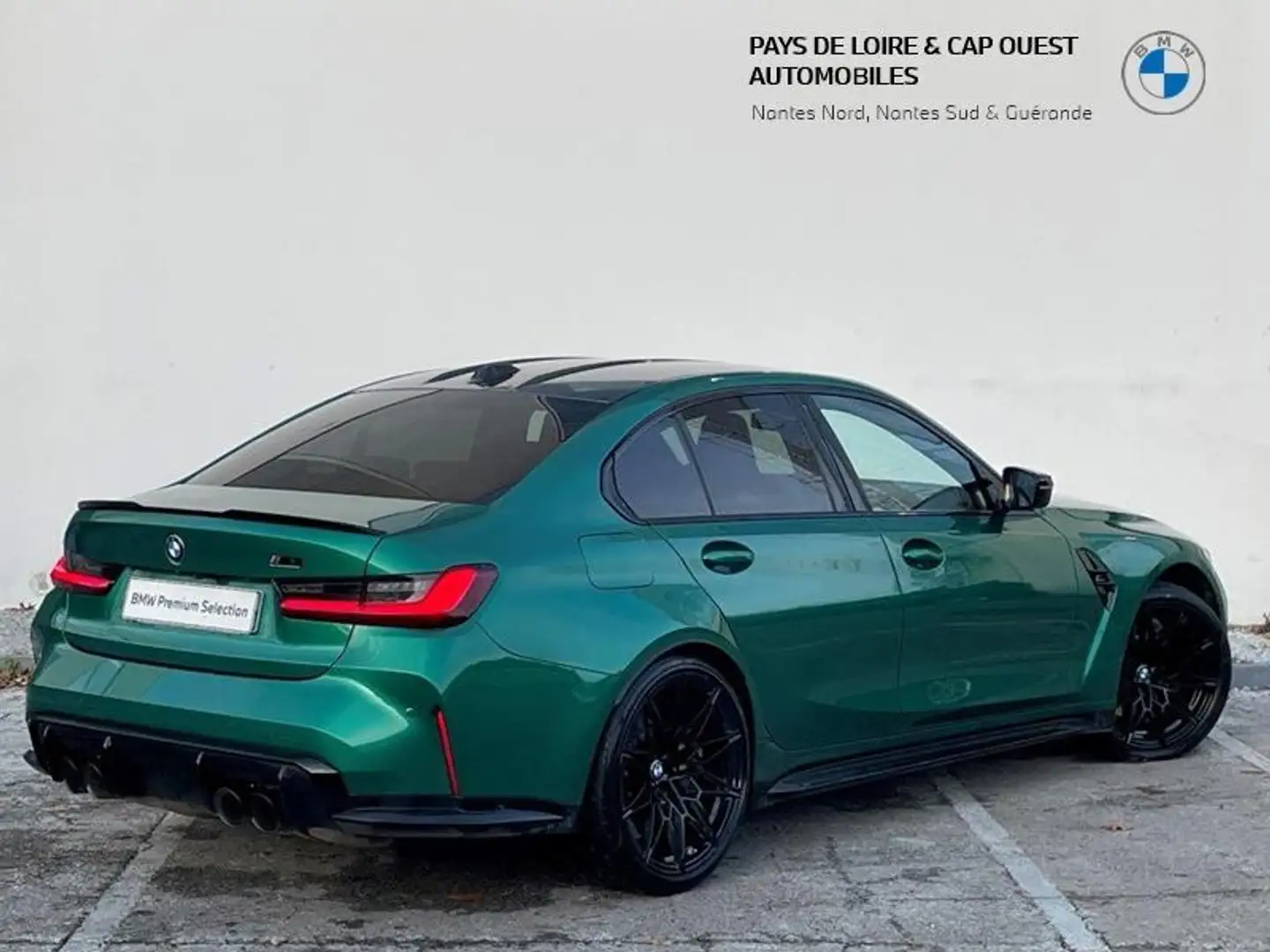 BMW M3 3.0 510ch Competition M xDrive Malus payé ! Vert - 2