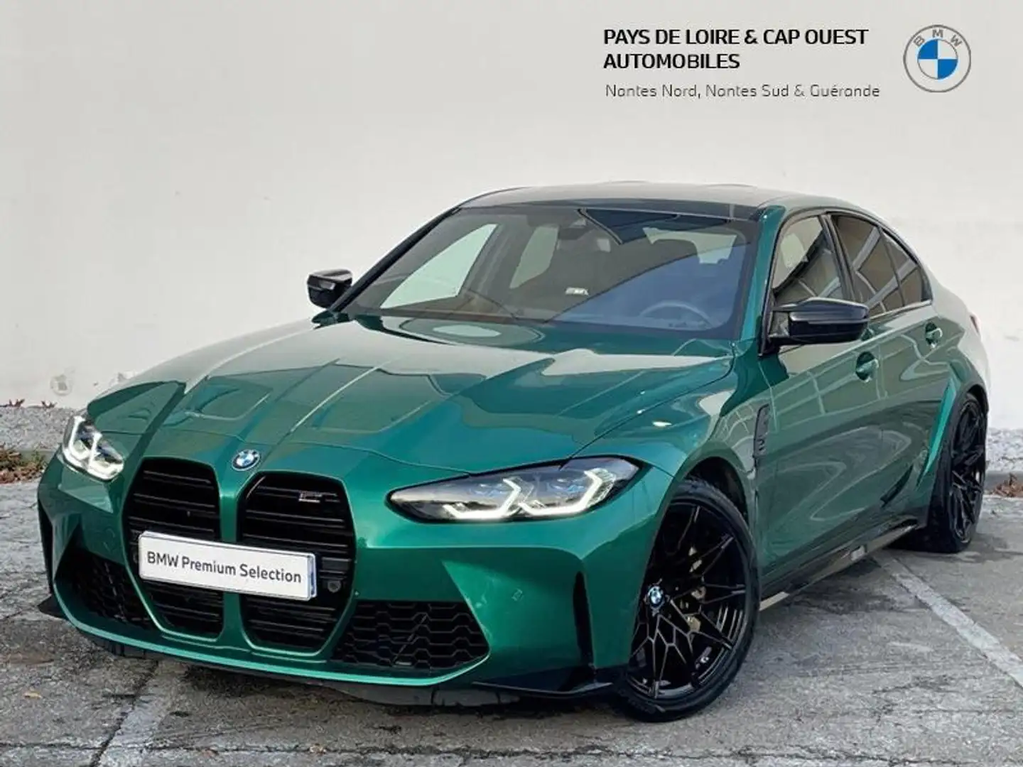 BMW M3 3.0 510ch Competition M xDrive Malus payé ! Vert - 1
