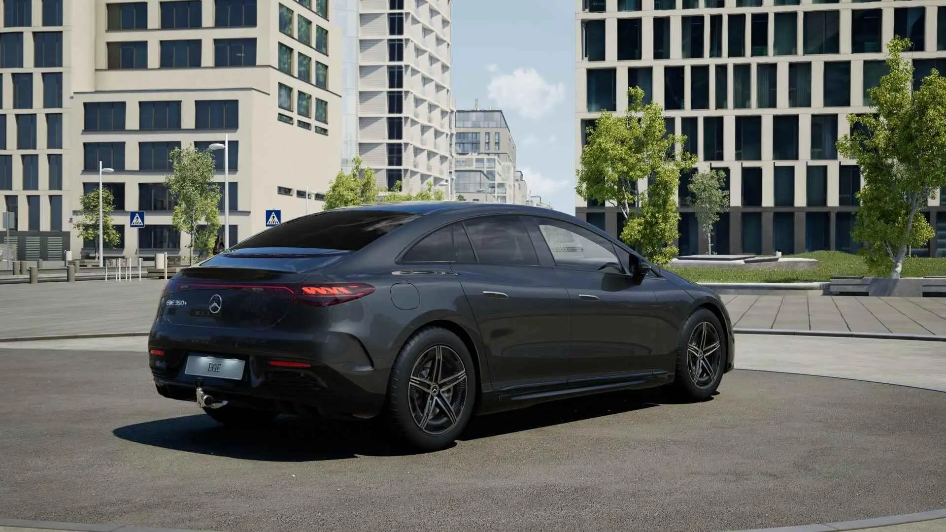 Mercedes-Benz EQE 350 350+ Long Range 91 kWh | AMG | Massage | Head up | Gris - 2