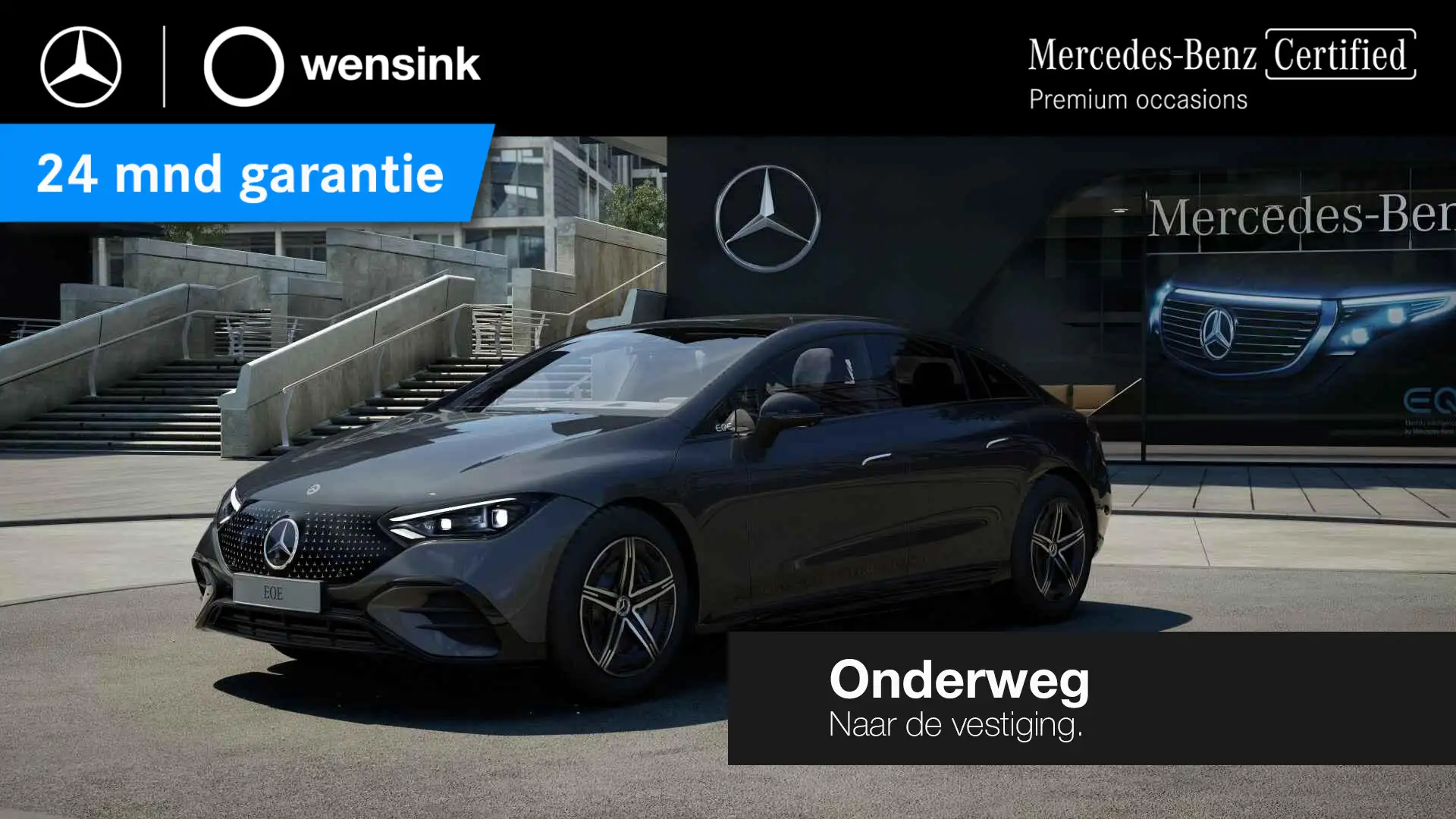 Mercedes-Benz EQE 350 350+ Long Range 91 kWh | AMG | Massage | Head up | Gris - 1