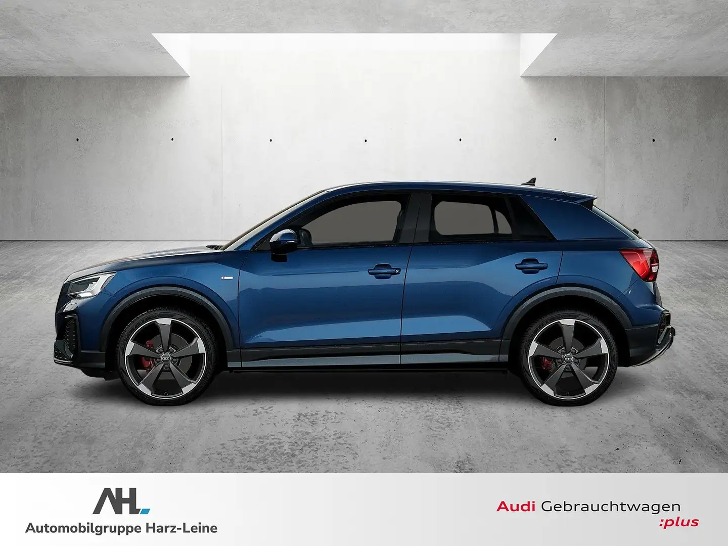 Audi Q2 35 TFSI S line 35 TFSI S-tronic LED Navi ACC AHK L Blau - 2